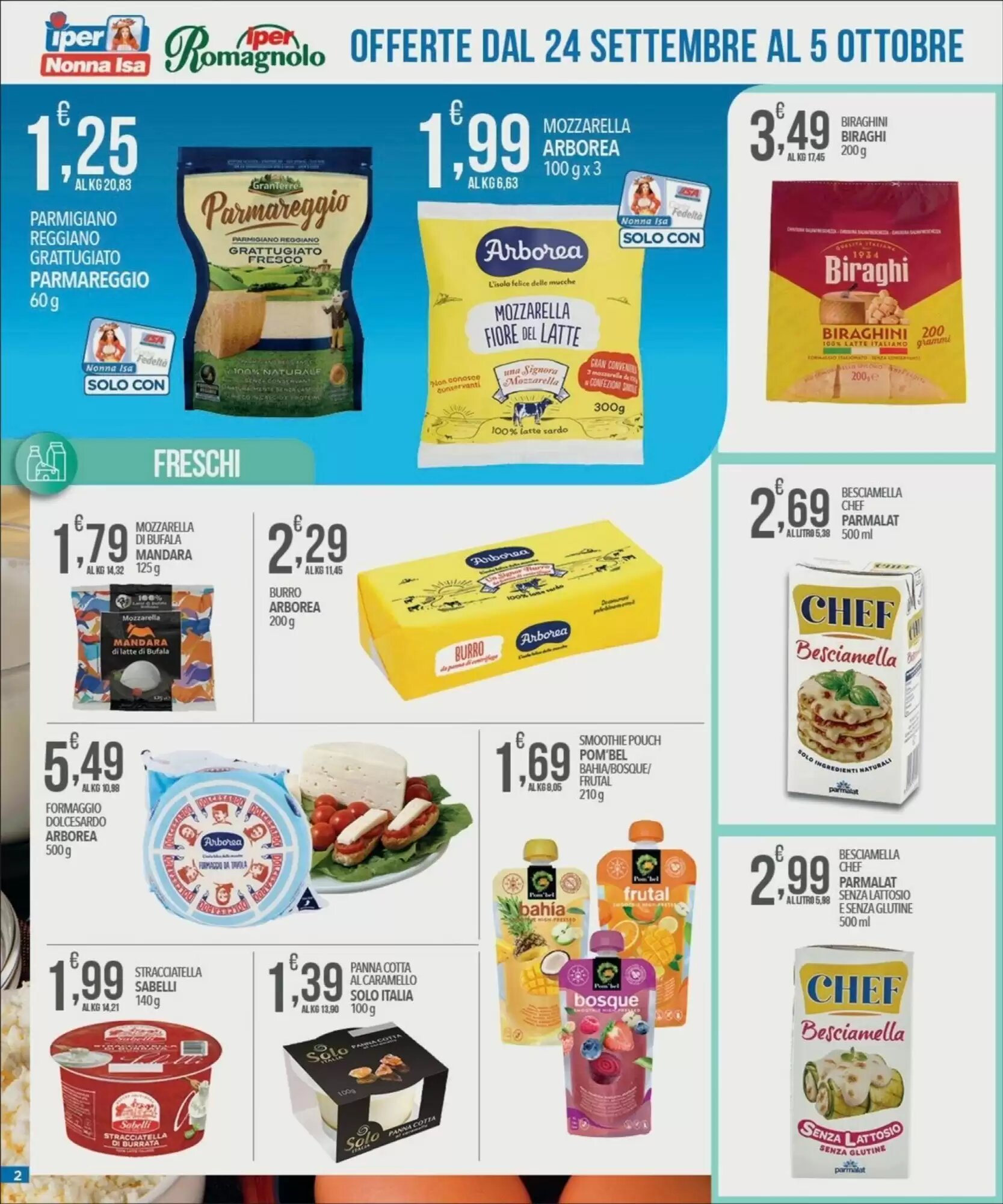 Volantino promozionale Iper Romagnolo  valide dal 24/09/2026 - Pagina 2.