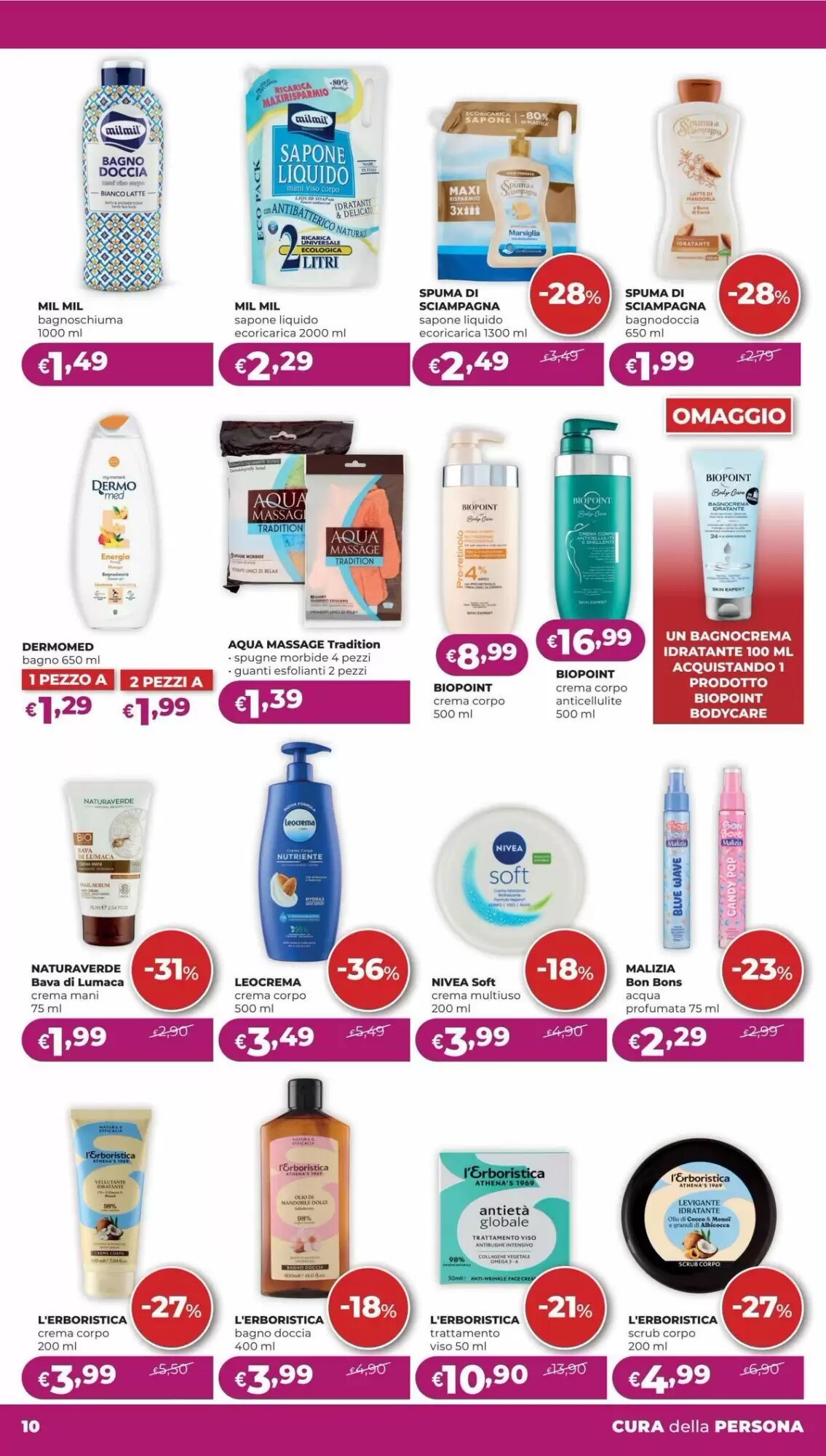 Volantino promozionale La Saponeria  valide dal 24/09/2026 - Pagina 10.