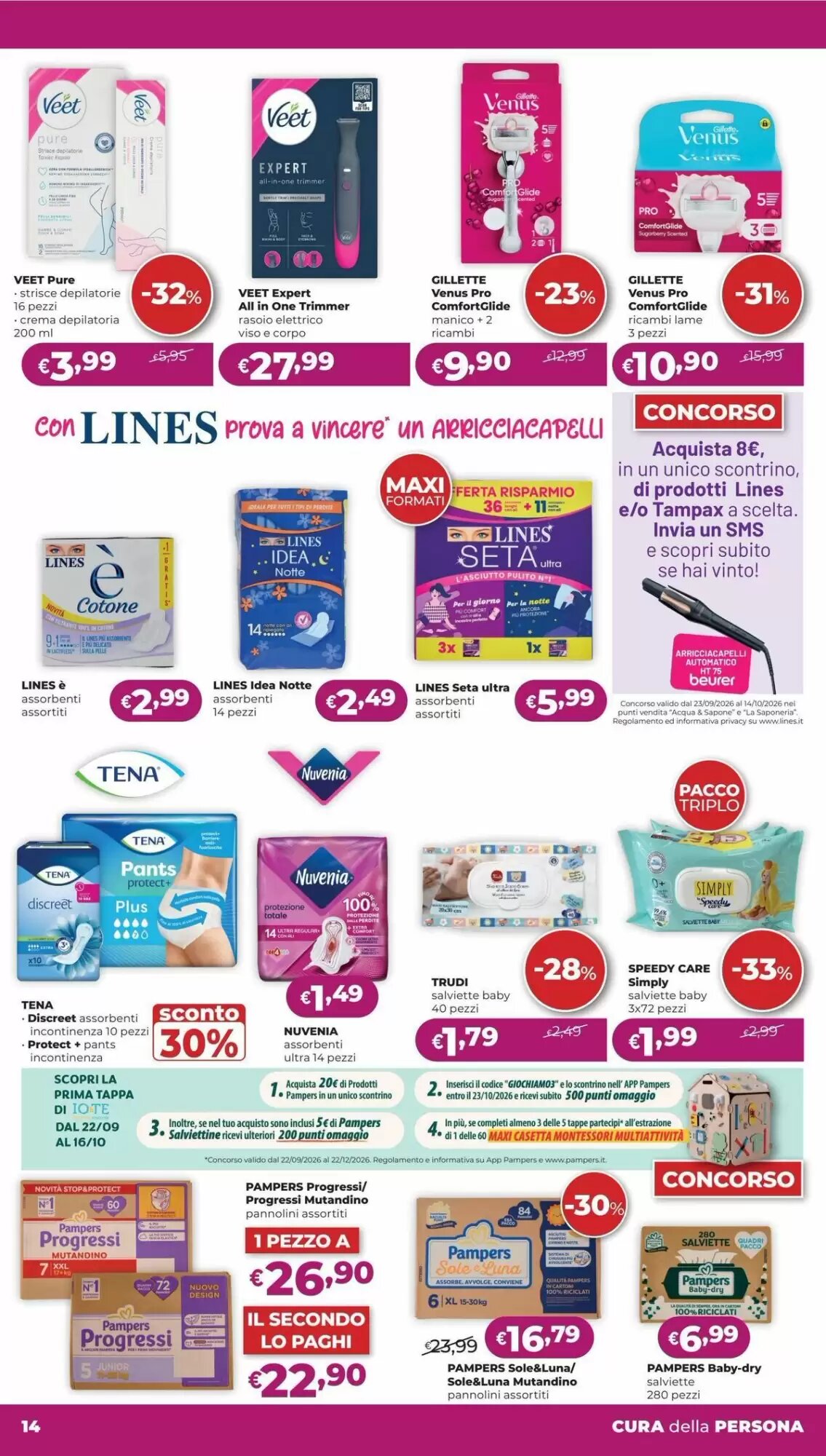 Volantino promozionale La Saponeria  valide dal 24/09/2026 - Pagina 14.