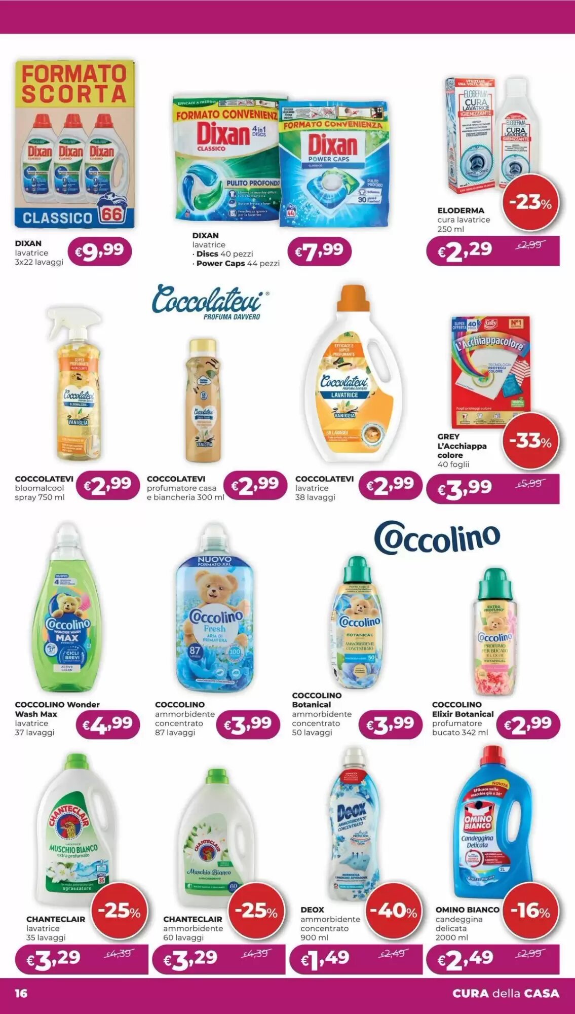 Volantino promozionale La Saponeria  valide dal 24/09/2026 - Pagina 16.