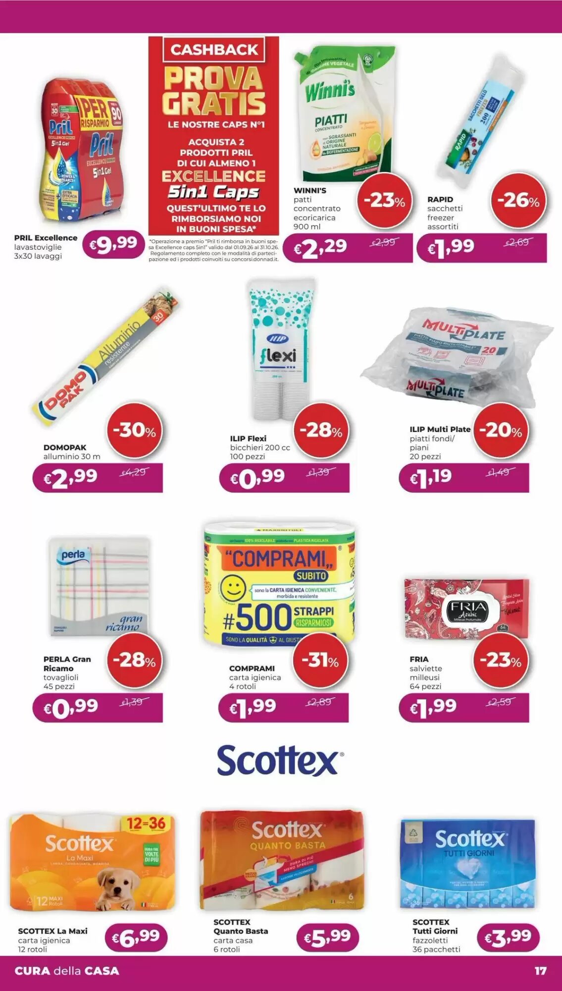 Volantino promozionale La Saponeria  valide dal 24/09/2026 - Pagina 17.