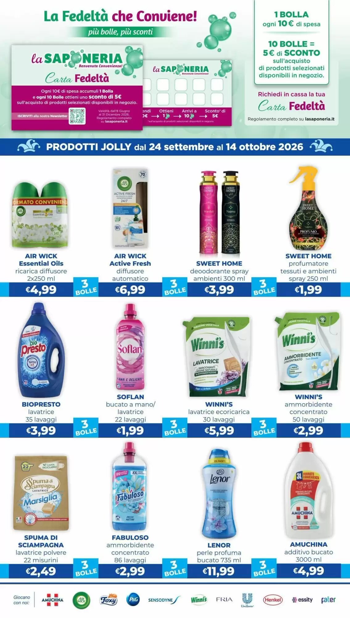 Volantino promozionale La Saponeria  valide dal 24/09/2026 - Pagina 4.
