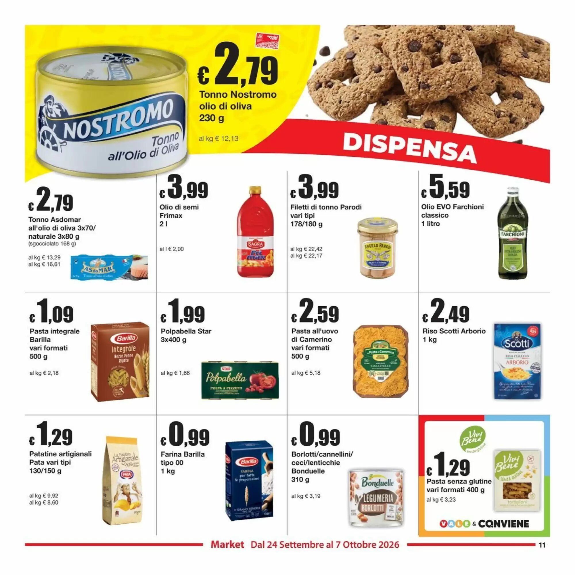 Volantino promozionale Sì con te  valide dal 24/09/2026 - Pagina 11.