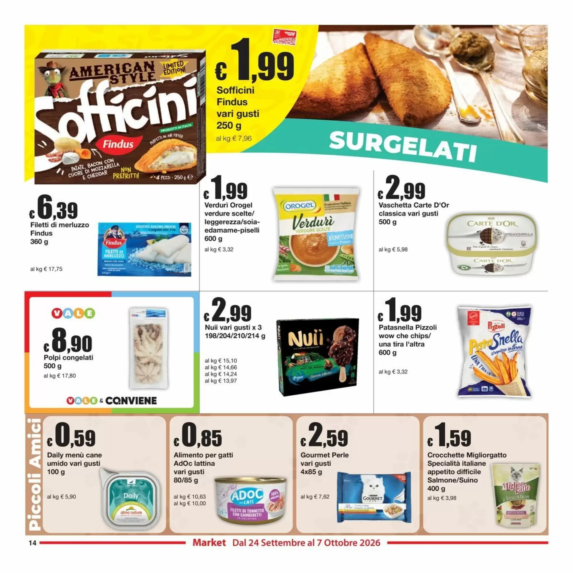Volantino promozionale Sì con te  valide dal 24/09/2026 - Pagina 14.