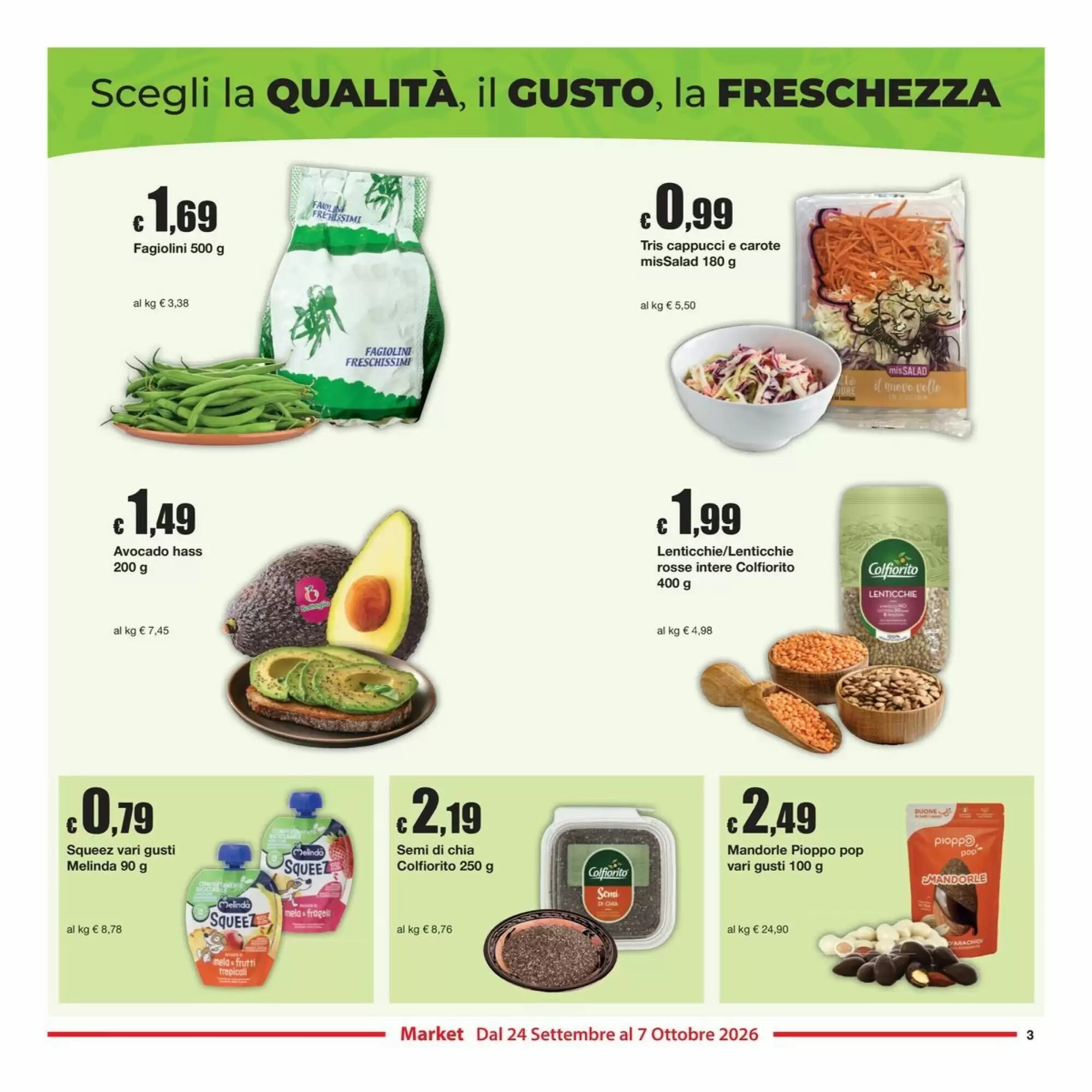 Volantino promozionale Sì con te  valide dal 24/09/2026 - Pagina 3.