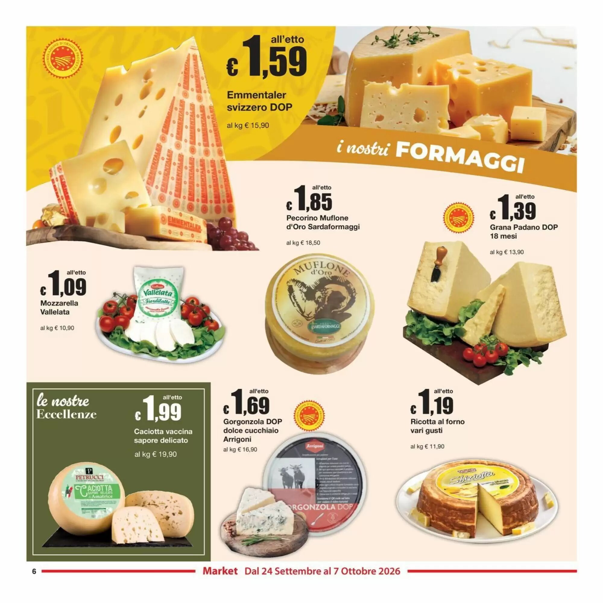 Volantino promozionale Sì con te  valide dal 24/09/2026 - Pagina 6.