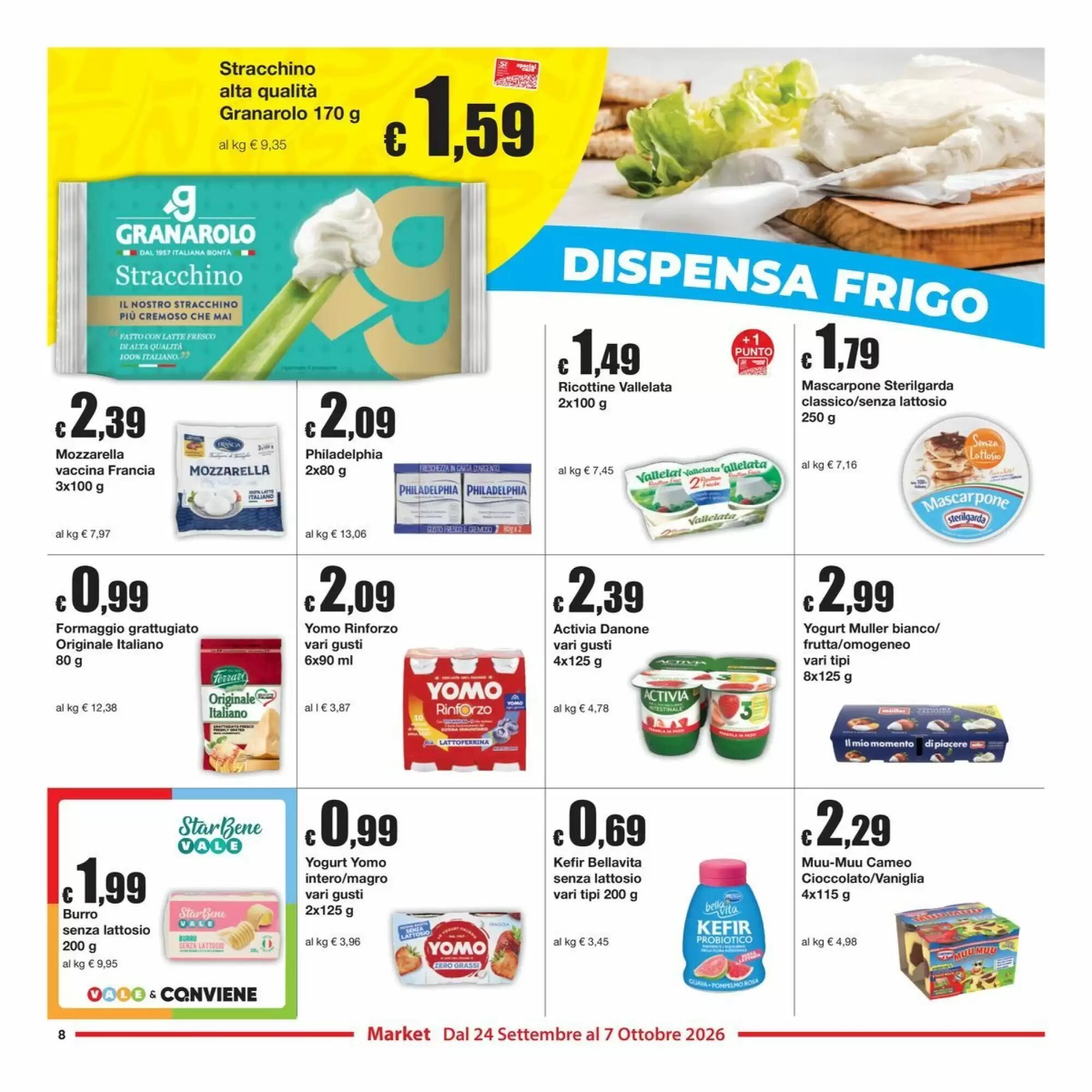 Volantino promozionale Sì con te  valide dal 24/09/2026 - Pagina 8.