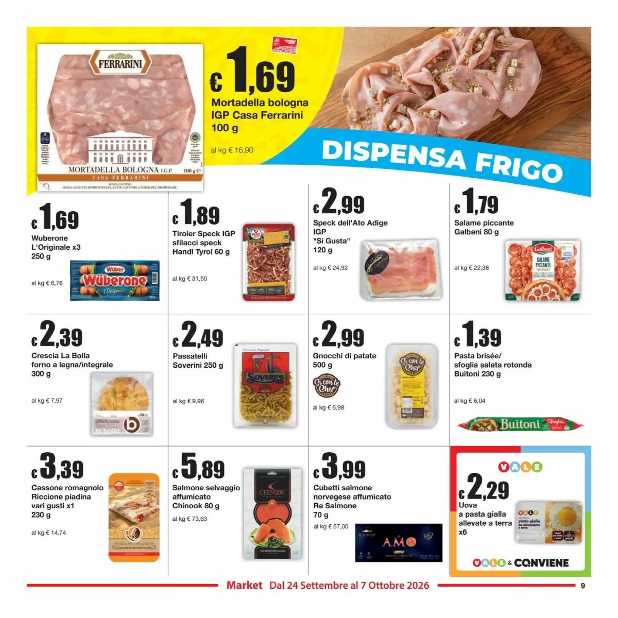 Volantino promozionale Sì con te  valide dal 24/09/2026 - Pagina 9.