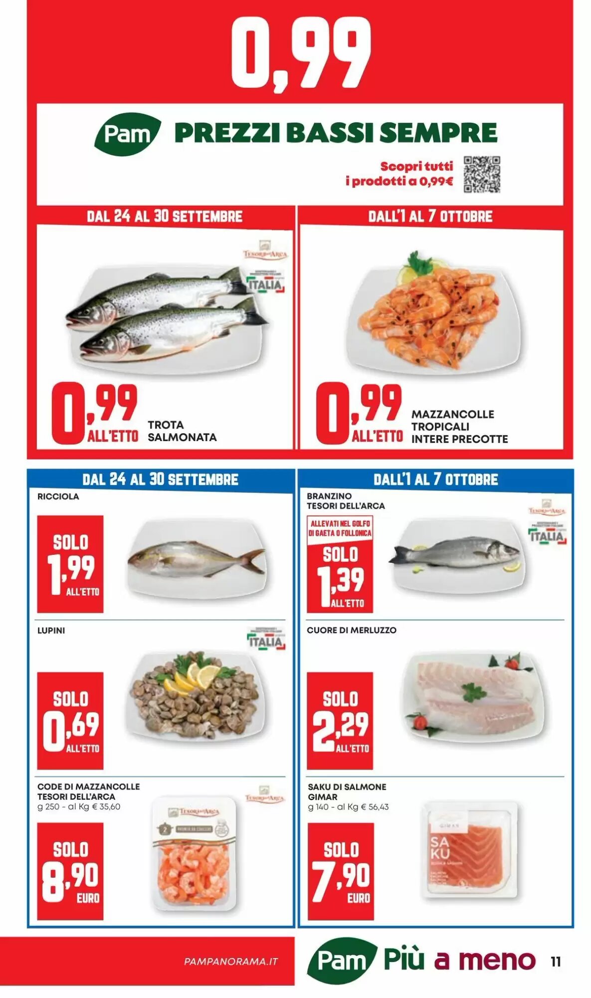 Volantino promozionale Pam  valide dal 24/09/2026 - Pagina 11.