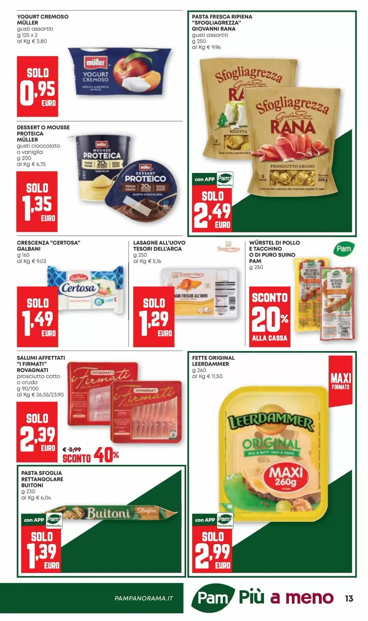 Volantino promozionale Pam  valide dal 24/09/2026 - Pagina 13.
