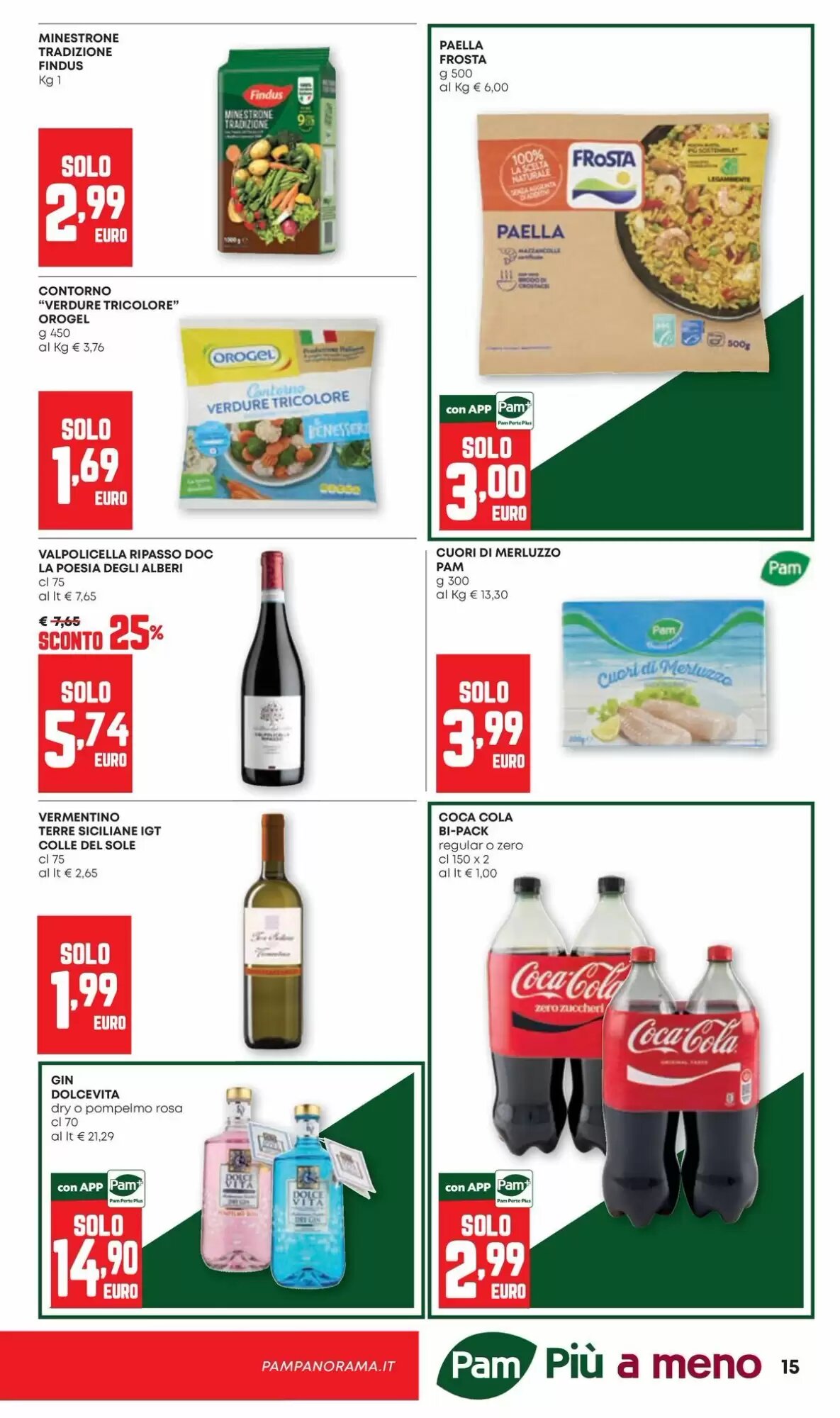 Volantino promozionale Pam  valide dal 24/09/2026 - Pagina 15.