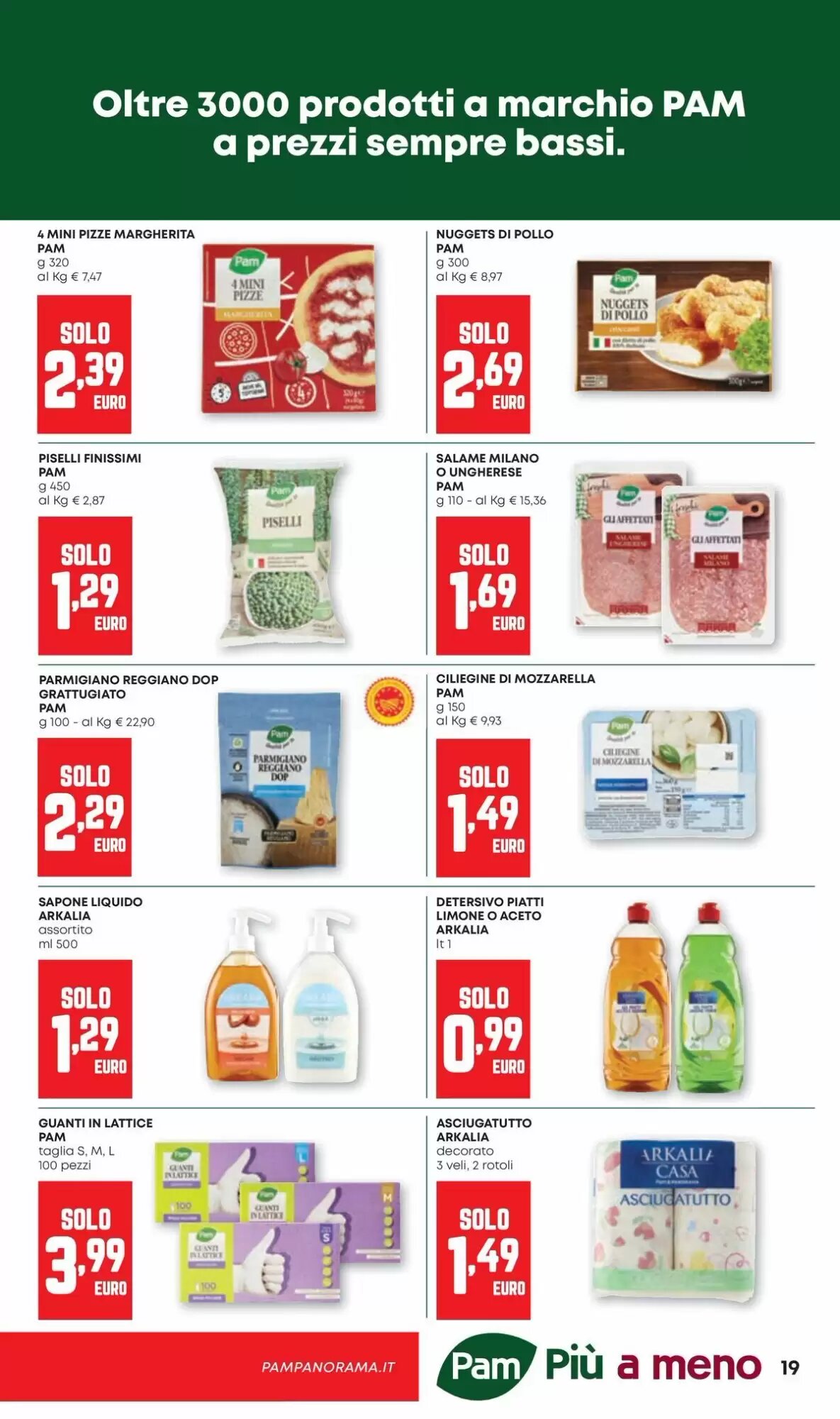 Volantino promozionale Pam  valide dal 24/09/2026 - Pagina 19.