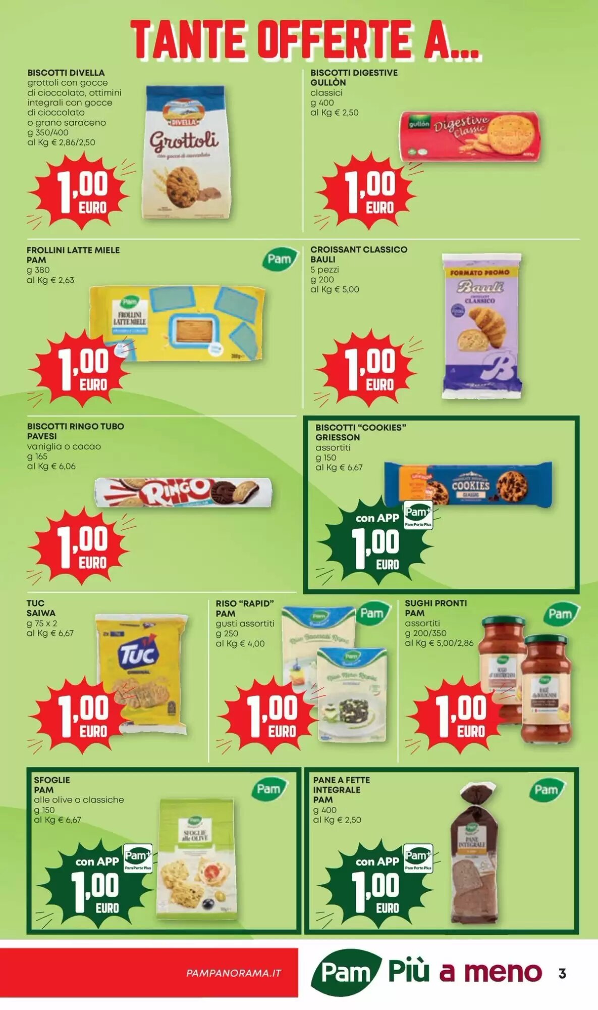 Volantino promozionale Pam  valide dal 24/09/2026 - Pagina 3.