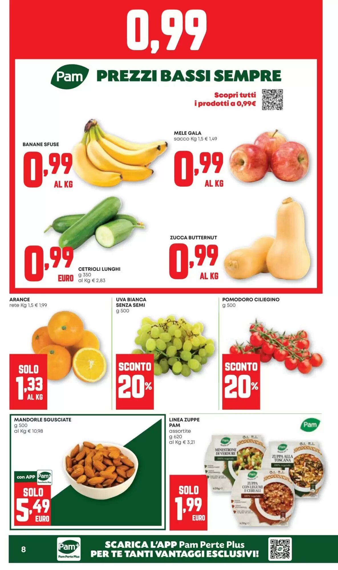 Volantino promozionale Pam  valide dal 24/09/2026 - Pagina 8.