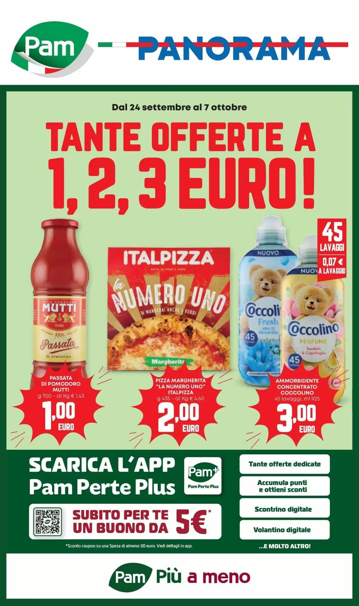Volantino promozionale Panorama  valide dal 24/09/2026 - Pagina 1.