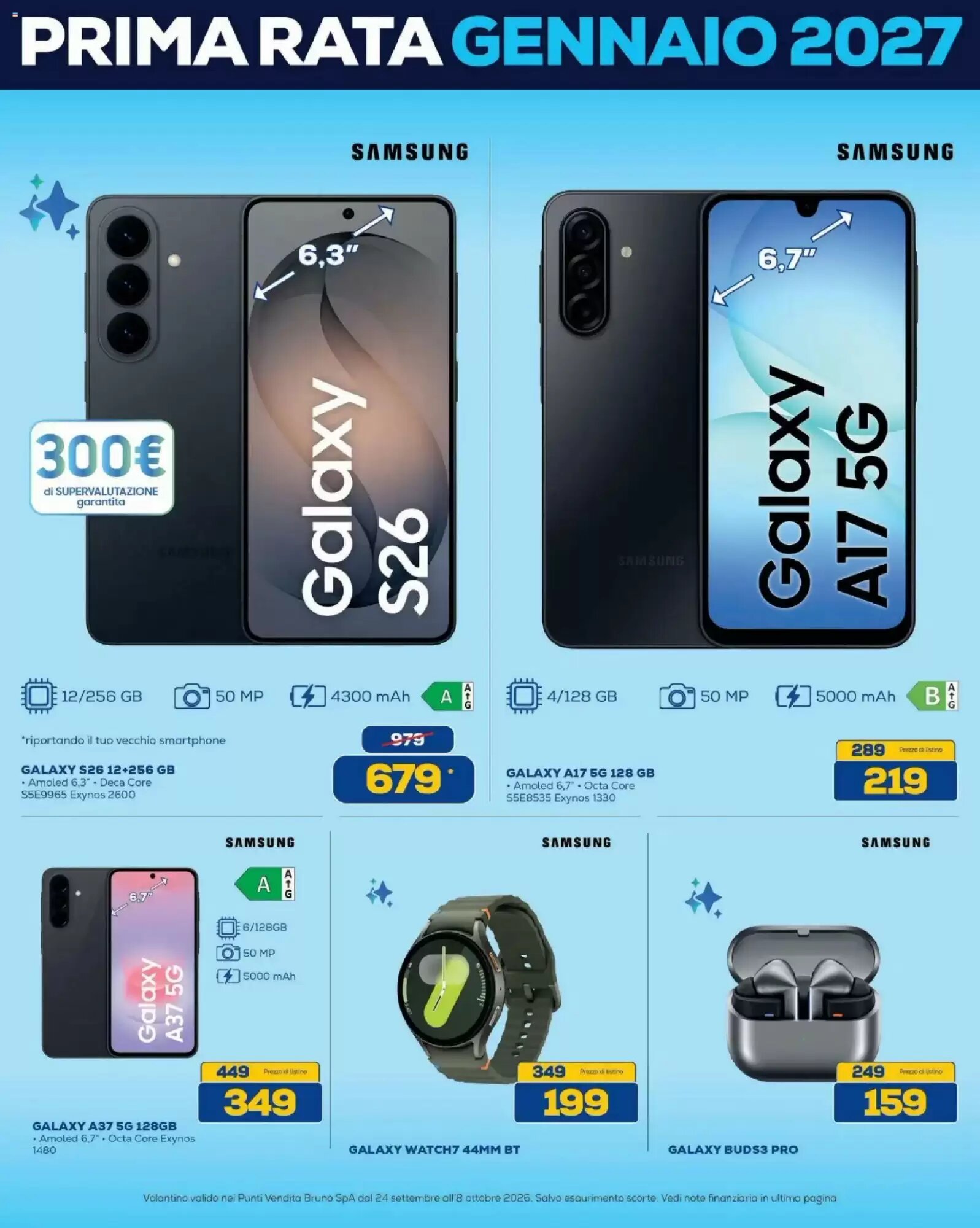 Volantino promozionale Euronics Bruno  valide dal 24/09/2026 - Pagina 10.