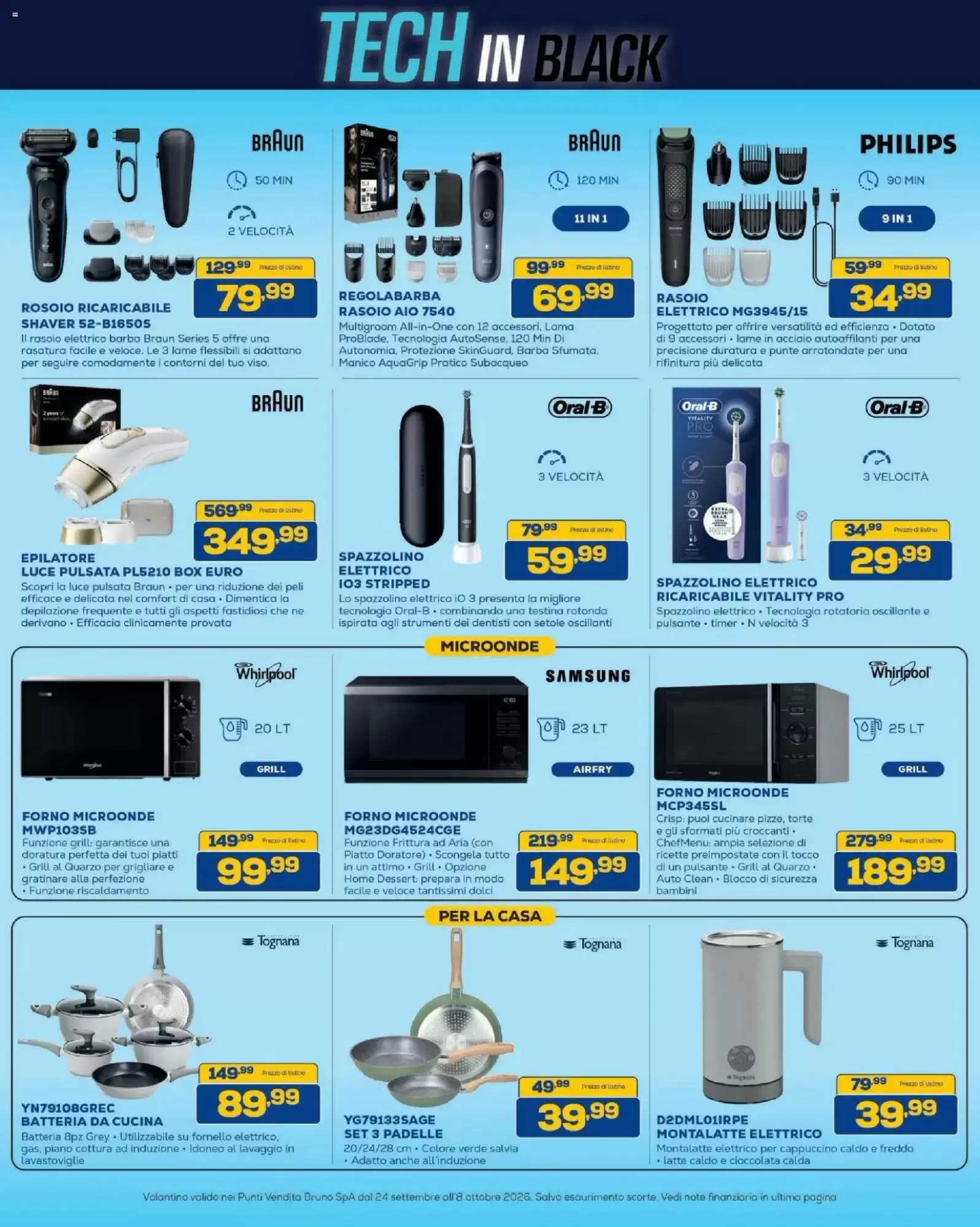Volantino promozionale Euronics Bruno  valide dal 24/09/2026 - Pagina 30.