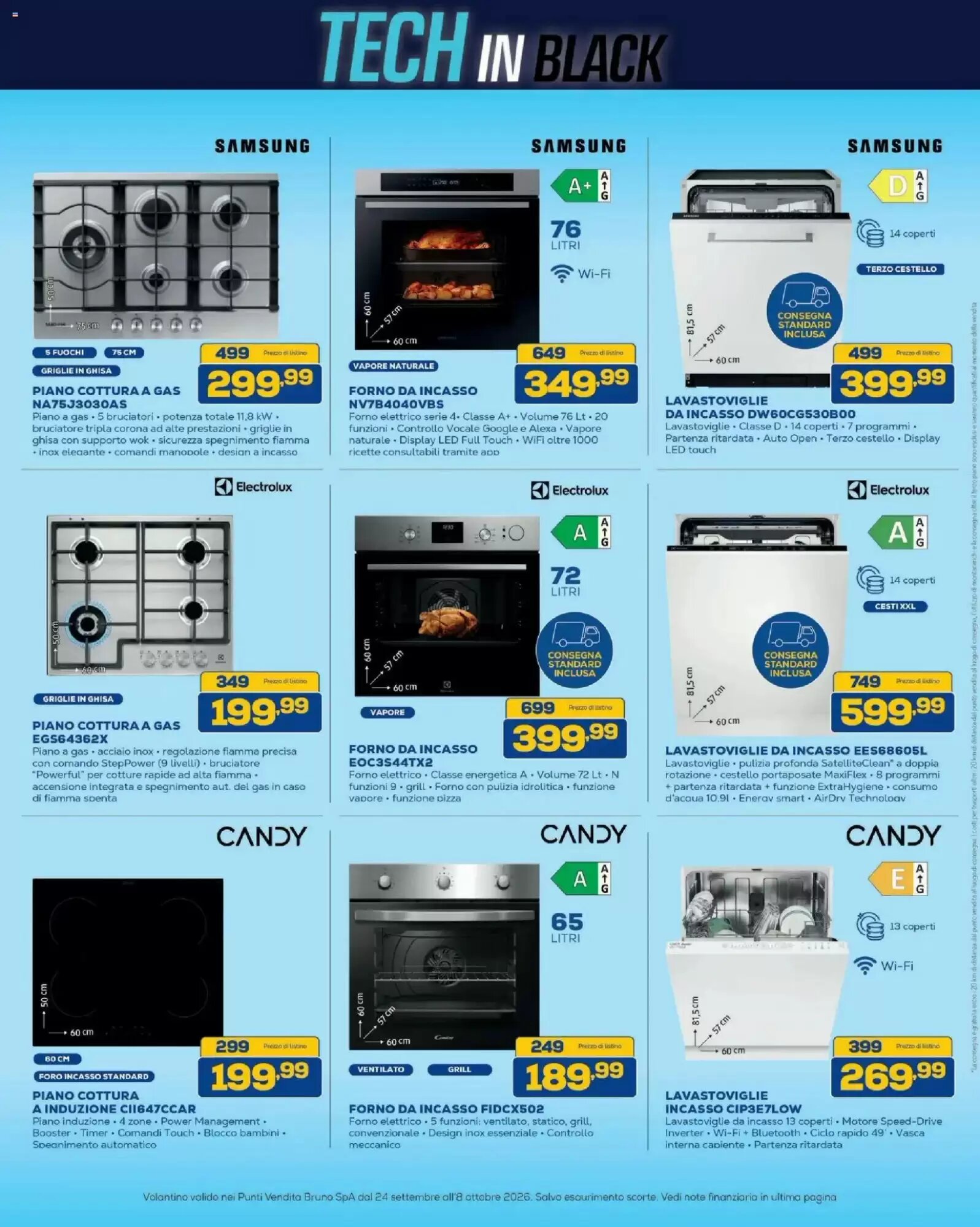 Volantino promozionale Euronics Bruno  valide dal 24/09/2026 - Pagina 34.