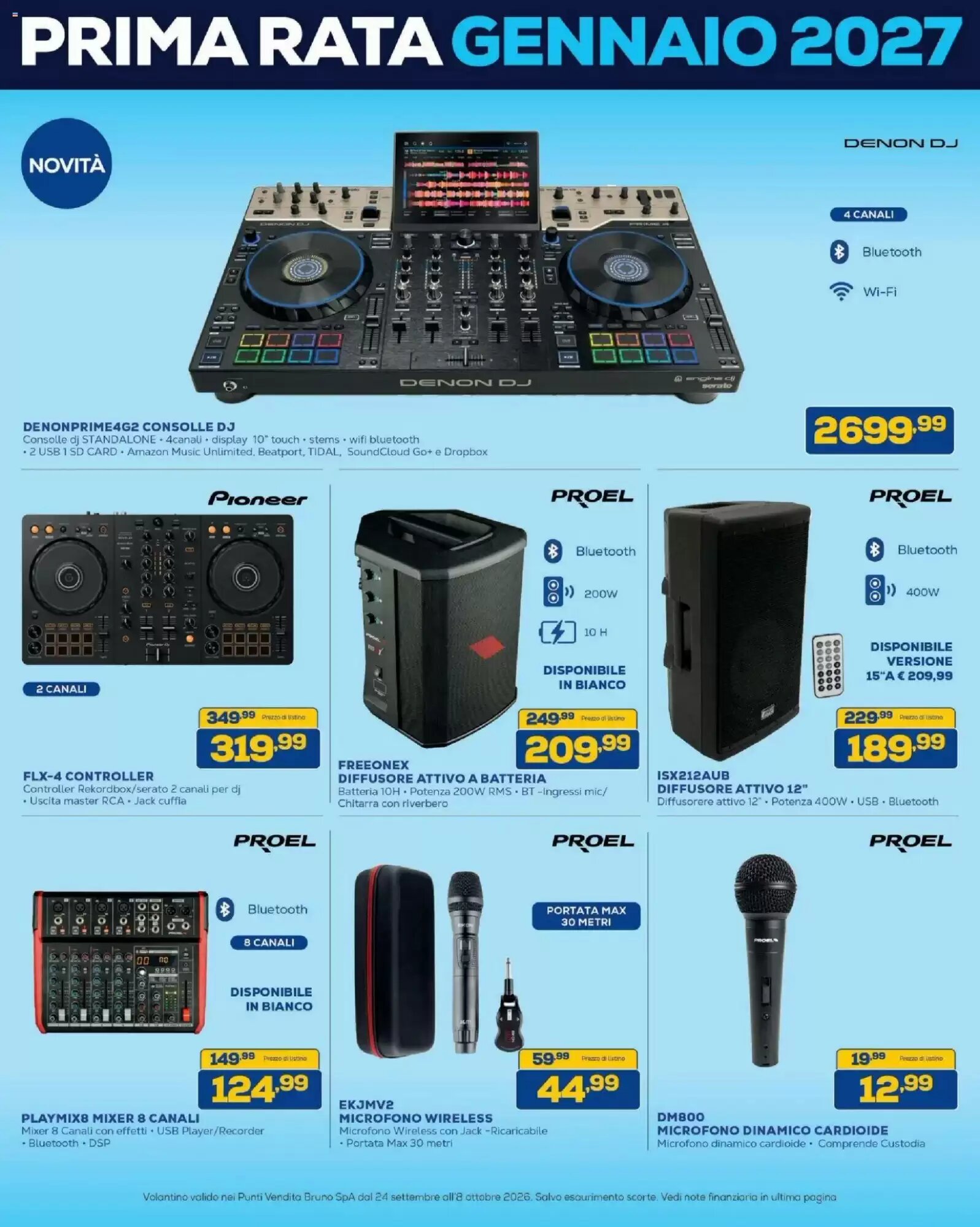 Volantino promozionale Euronics Bruno  valide dal 24/09/2026 - Pagina 37.