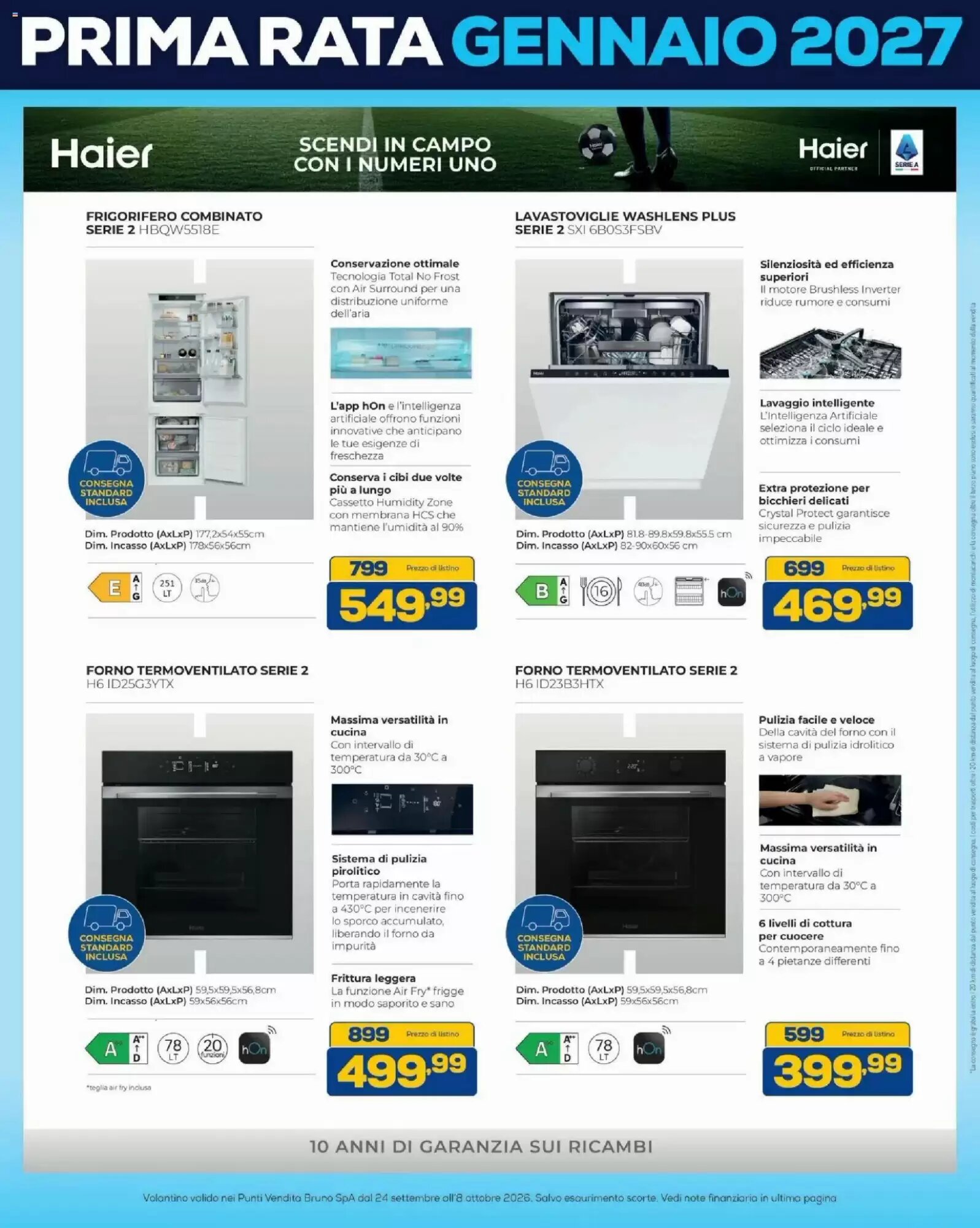 Volantino promozionale Euronics Bruno  valide dal 24/09/2026 - Pagina 41.