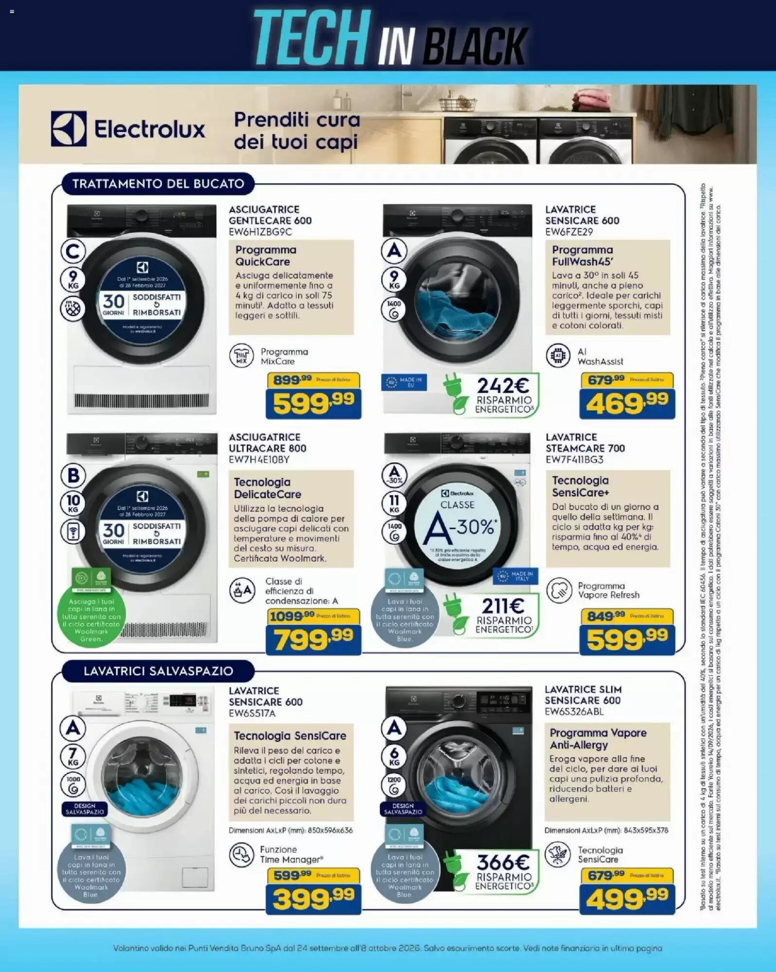 Volantino promozionale Euronics Bruno  valide dal 24/09/2026 - Pagina 44.