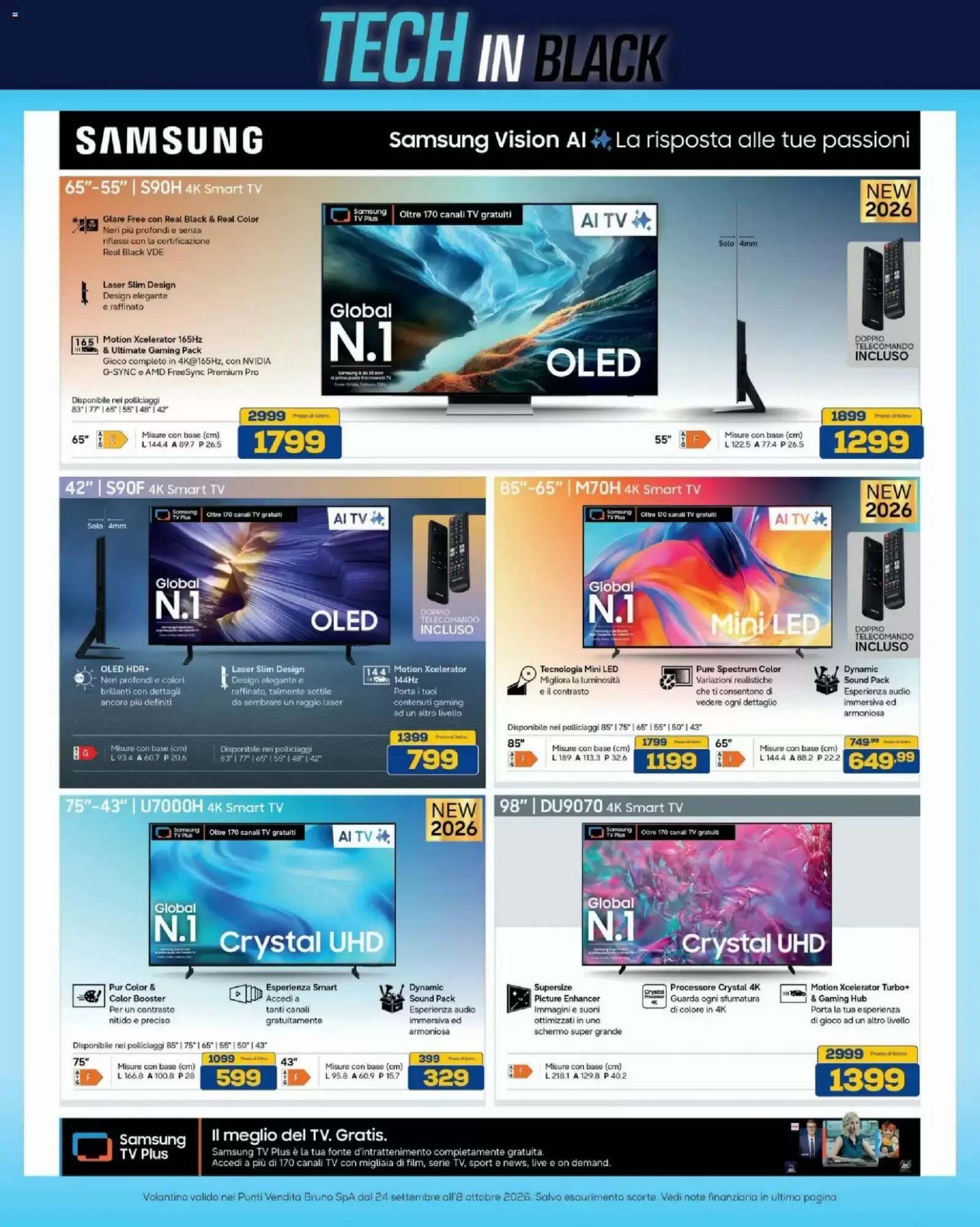 Volantino promozionale Euronics Bruno  valide dal 24/09/2026 - Pagina 5.