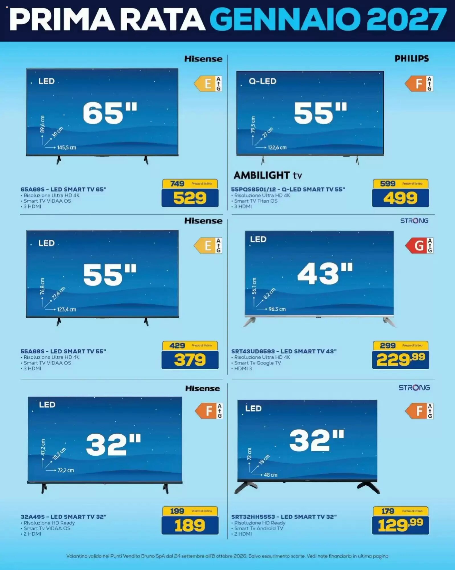 Volantino promozionale Euronics Bruno  valide dal 24/09/2026 - Pagina 6.