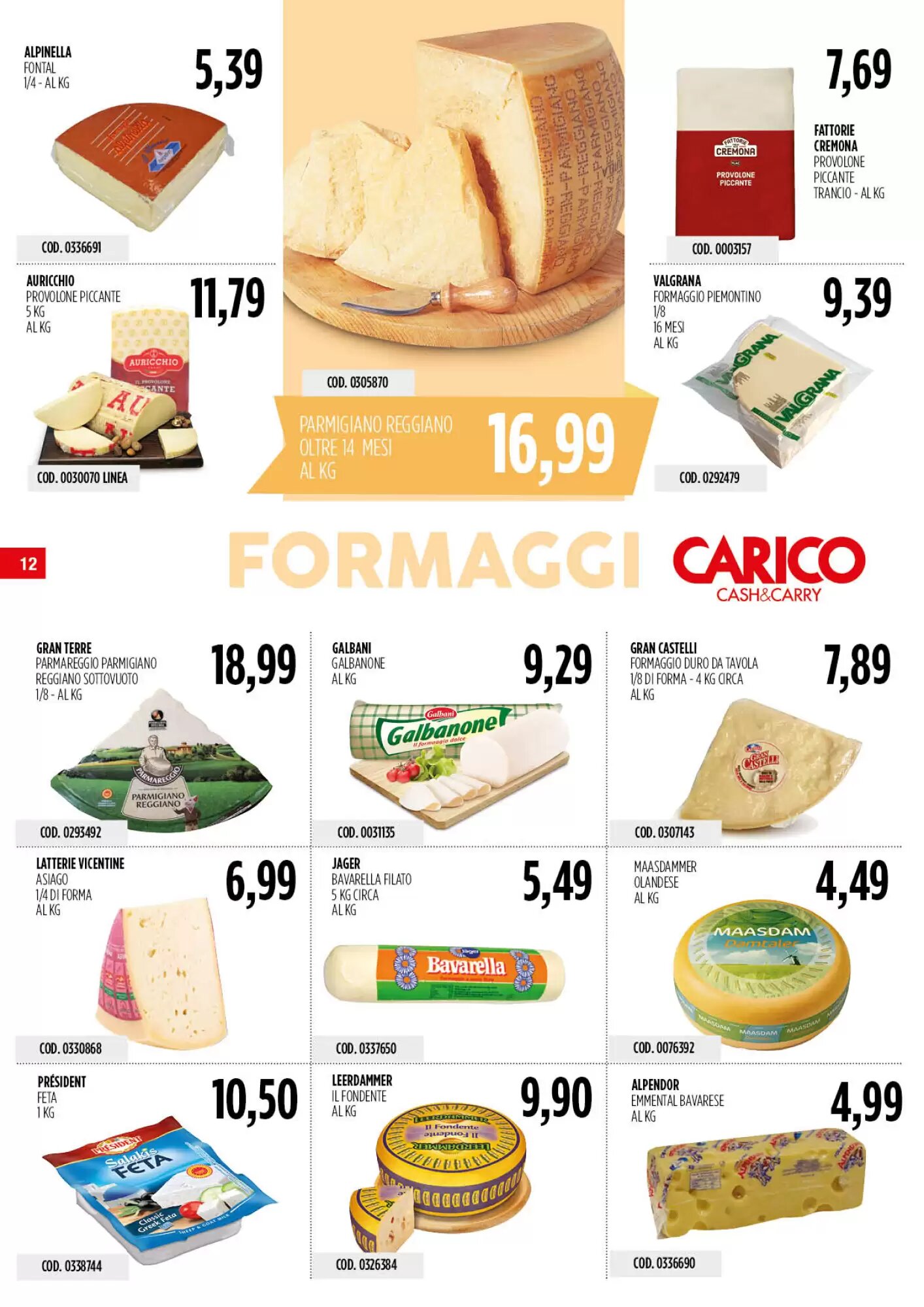 Volantino promozionale Carico Cash & Carry  valide dal 24/09/2026 - Pagina 12.