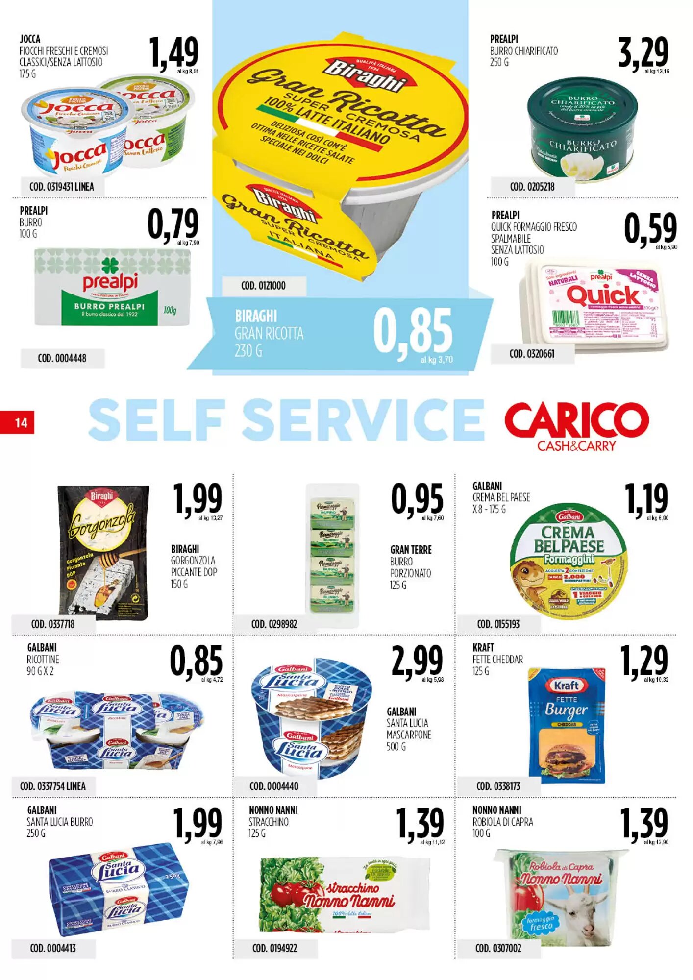 Volantino promozionale Carico Cash & Carry  valide dal 24/09/2026 - Pagina 14.