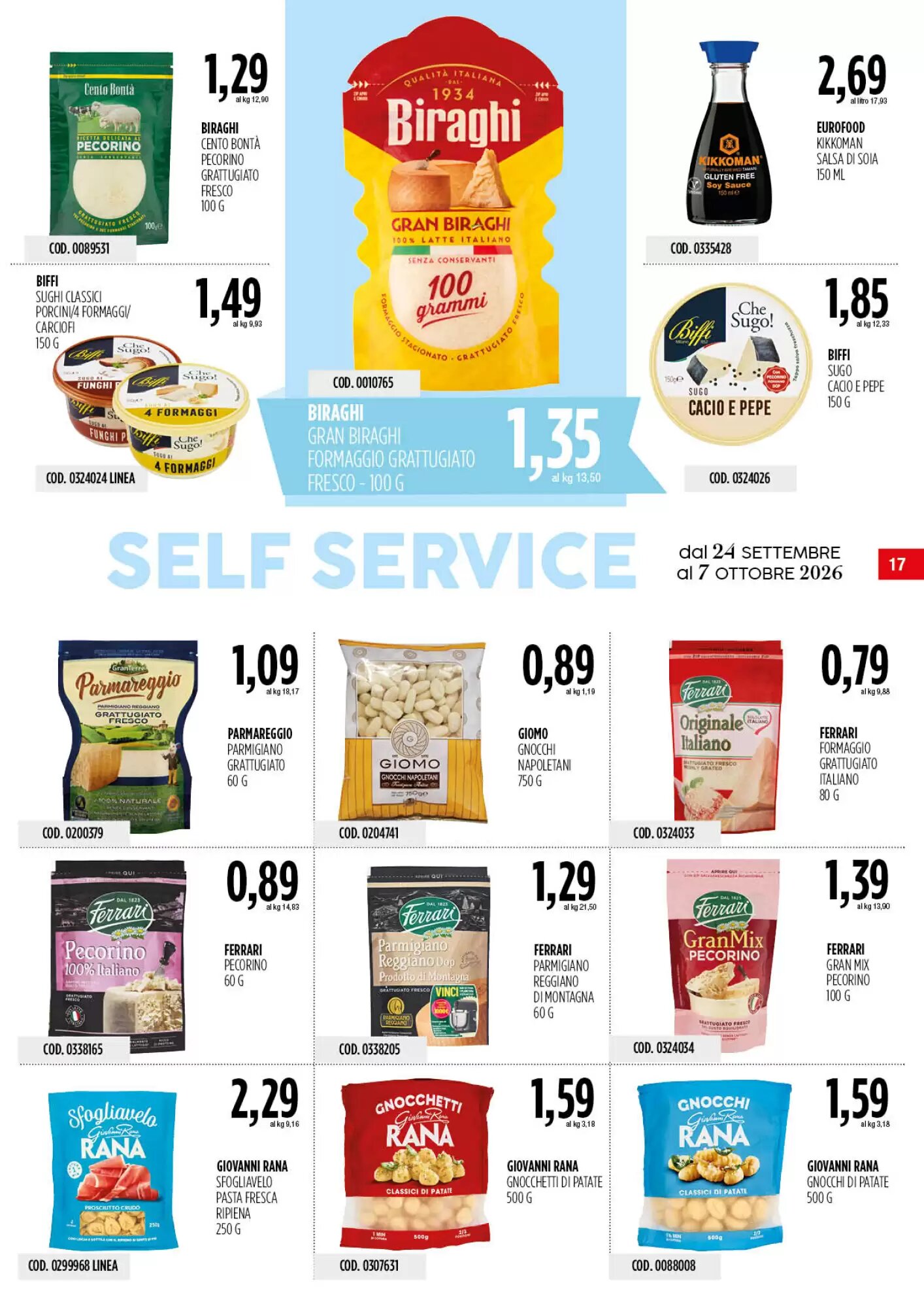 Volantino promozionale Carico Cash & Carry  valide dal 24/09/2026 - Pagina 17.