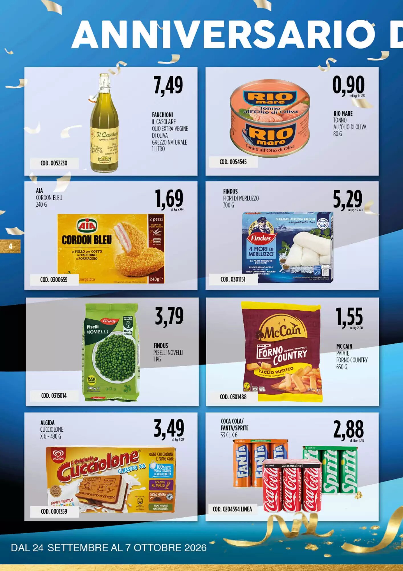 Volantino promozionale Carico Cash & Carry  valide dal 24/09/2026 - Pagina 4.