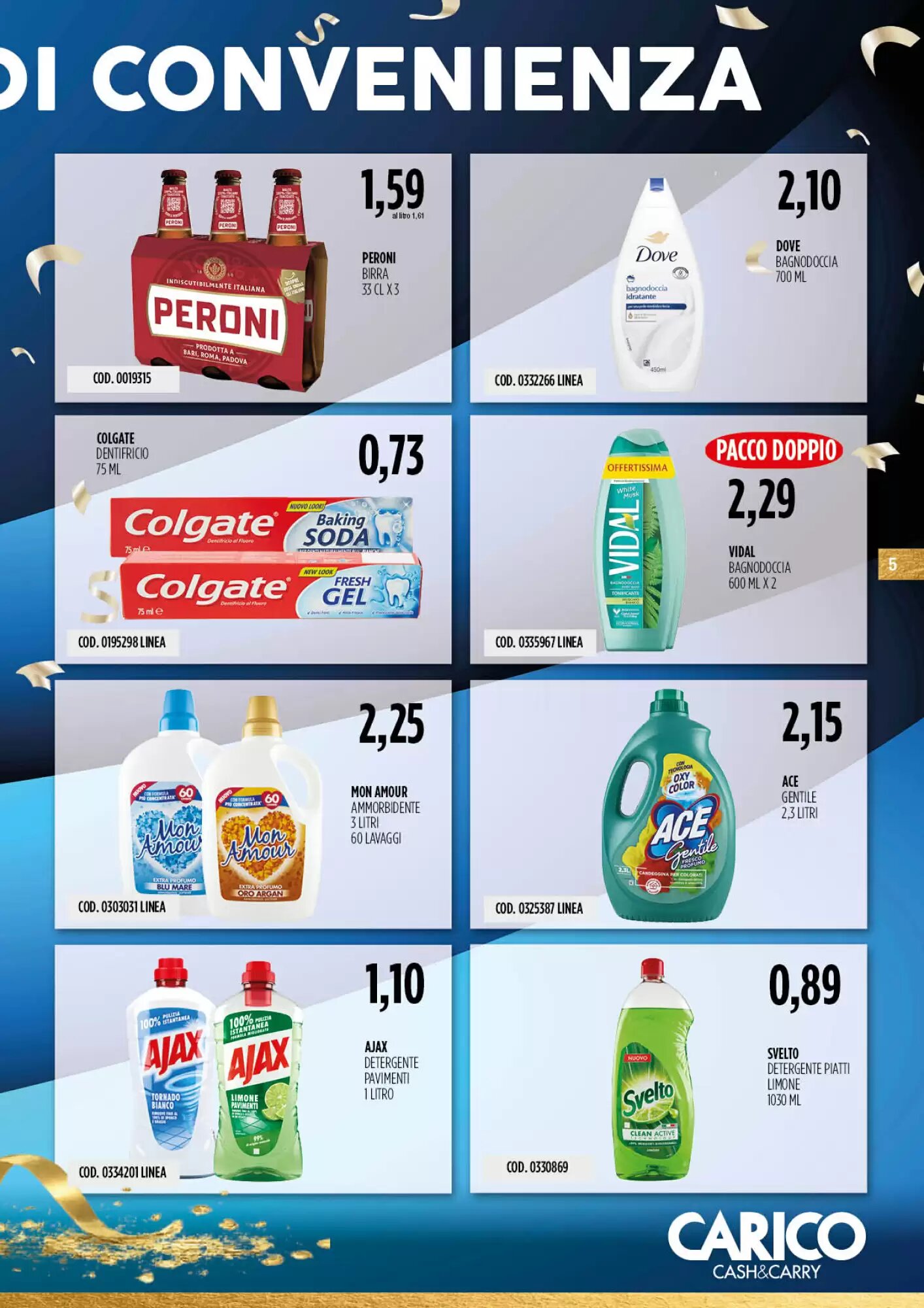 Volantino promozionale Carico Cash & Carry  valide dal 24/09/2026 - Pagina 5.