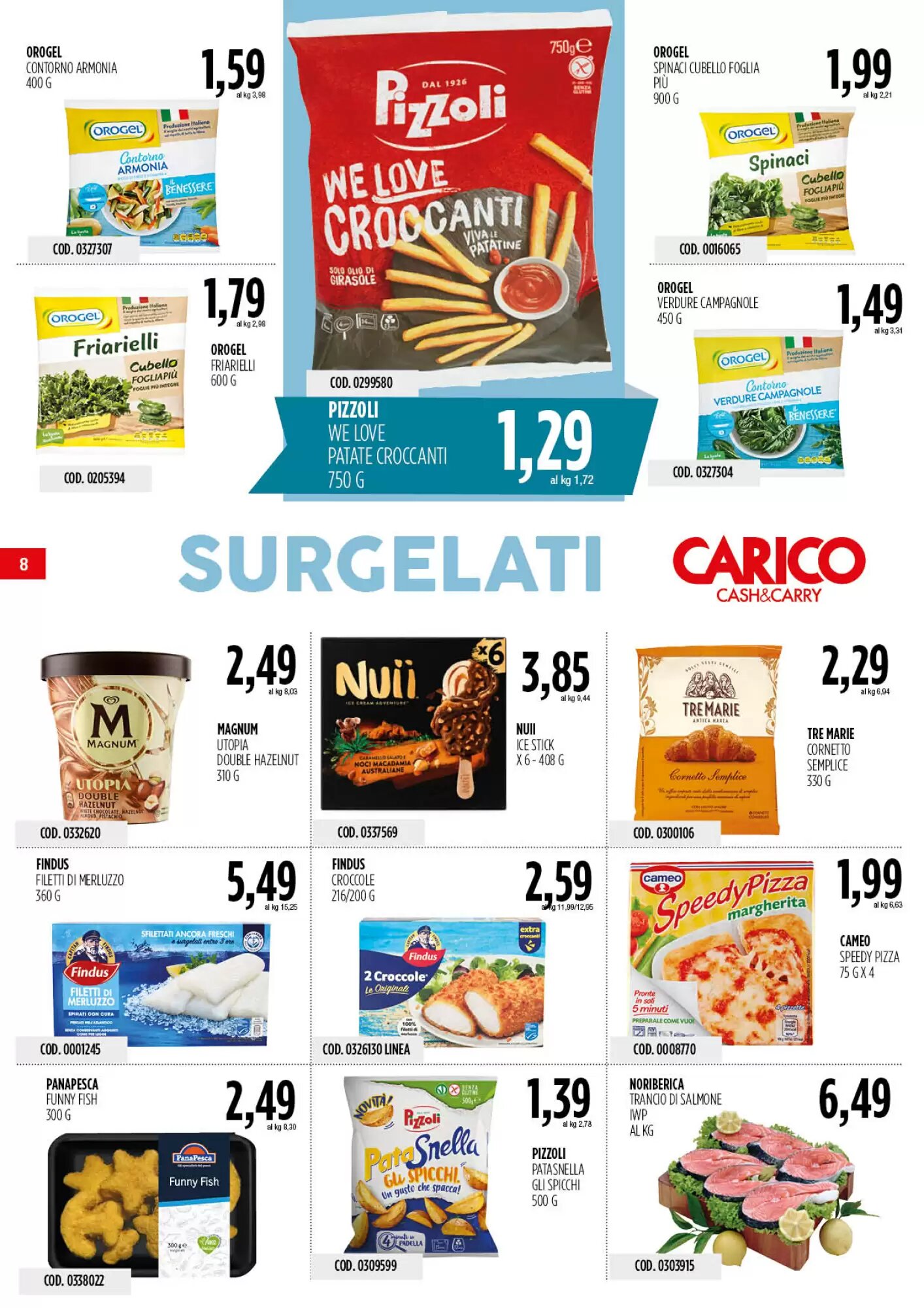 Volantino promozionale Carico Cash & Carry  valide dal 24/09/2026 - Pagina 8.