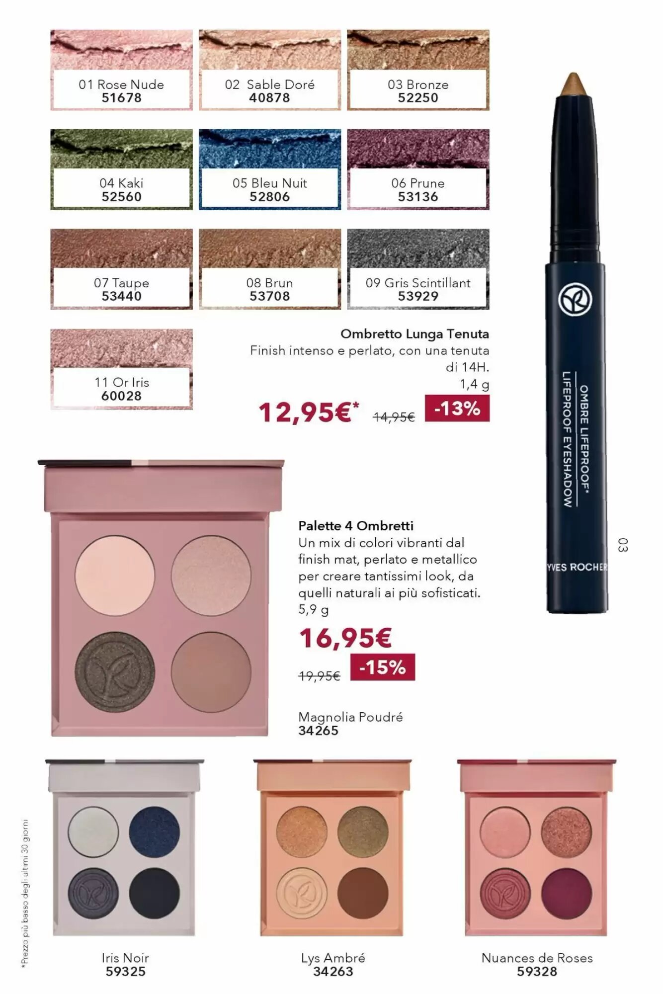 Volantino promozionale Yves Rocher  valide dal 24/09/2026 - Pagina 40.