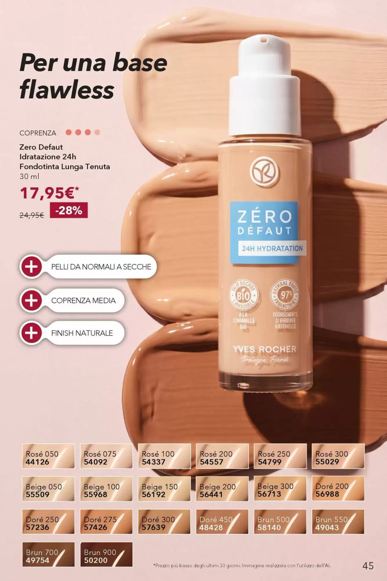 Volantino promozionale Yves Rocher  valide dal 24/09/2026 - Pagina 45.