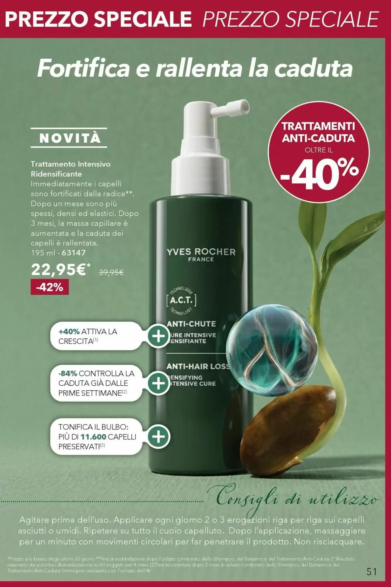 Volantino promozionale Yves Rocher  valide dal 24/09/2026 - Pagina 51.