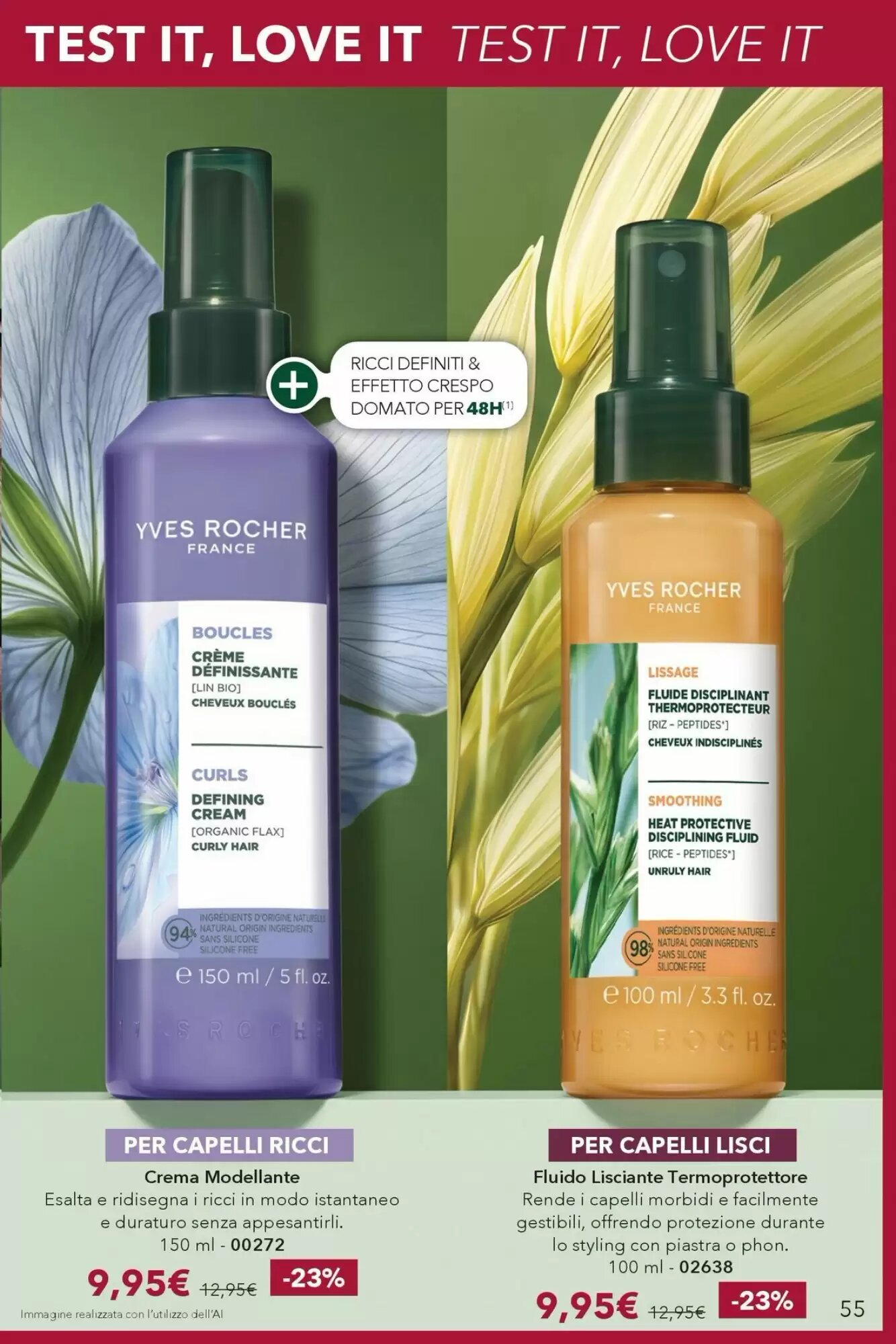 Volantino promozionale Yves Rocher  valide dal 24/09/2026 - Pagina 55.