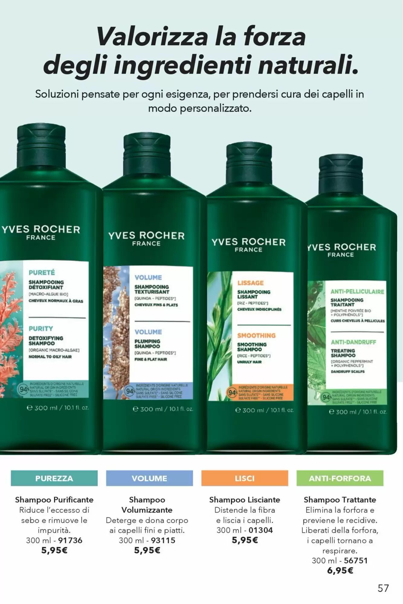 Volantino promozionale Yves Rocher  valide dal 24/09/2026 - Pagina 57.