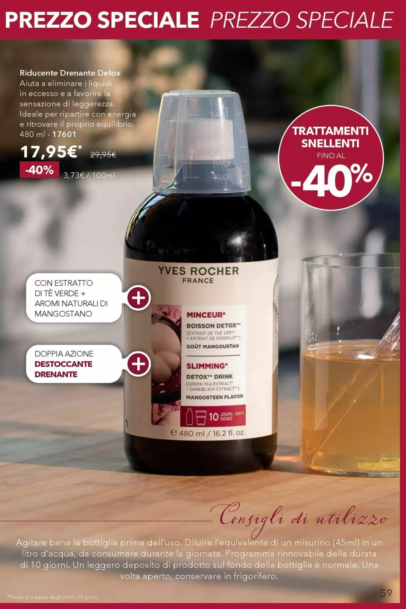 Volantino promozionale Yves Rocher  valide dal 24/09/2026 - Pagina 59.