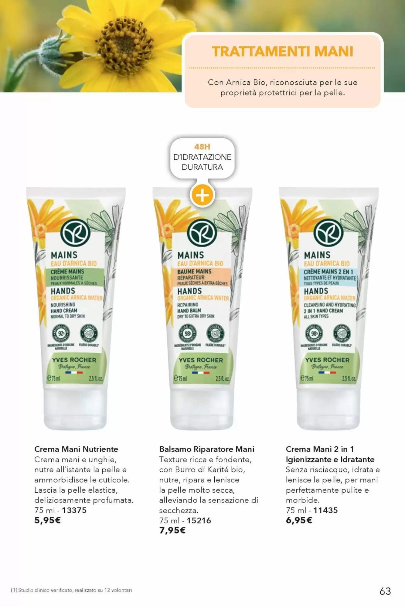 Volantino promozionale Yves Rocher  valide dal 24/09/2026 - Pagina 63.