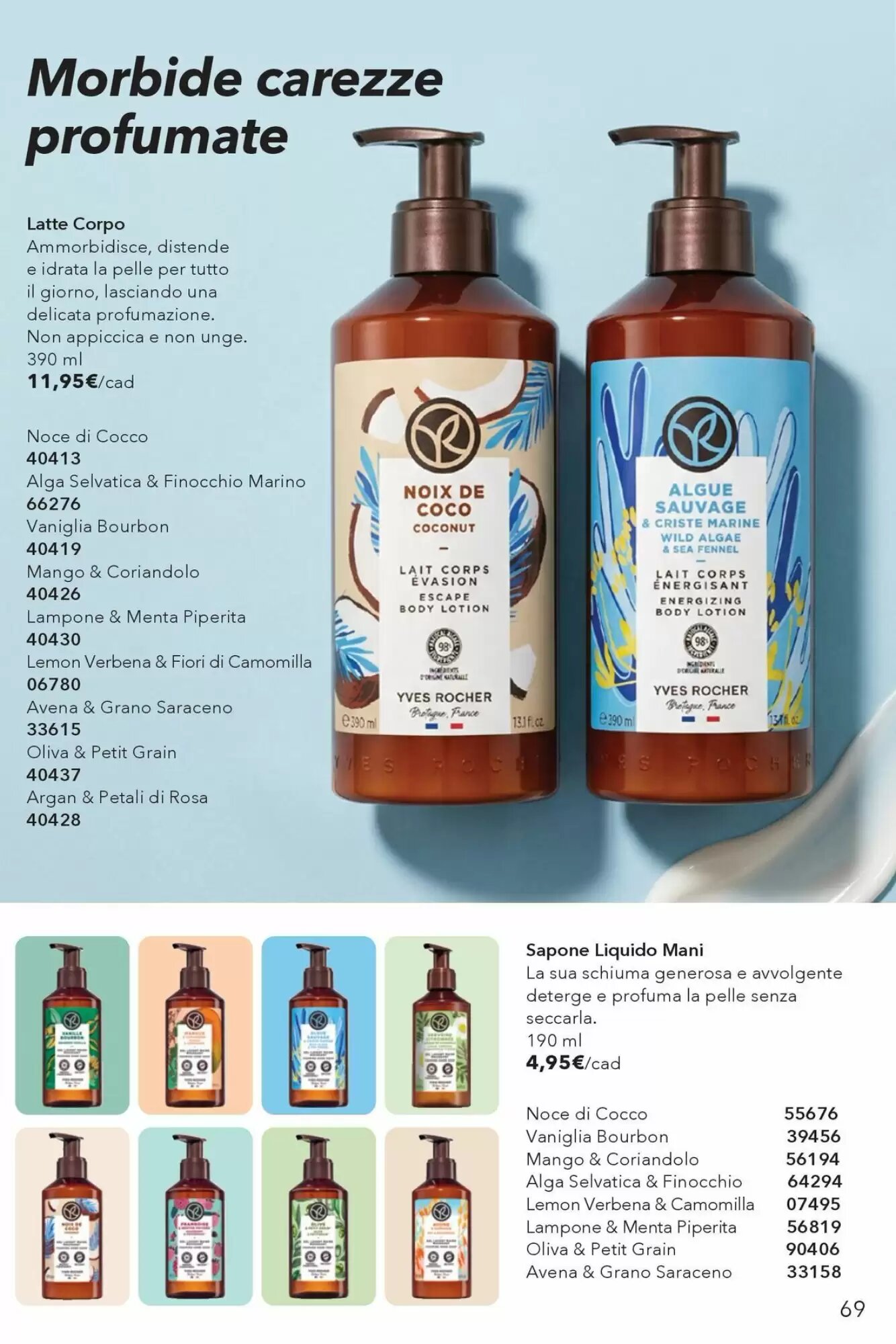 Volantino promozionale Yves Rocher  valide dal 24/09/2026 - Pagina 69.