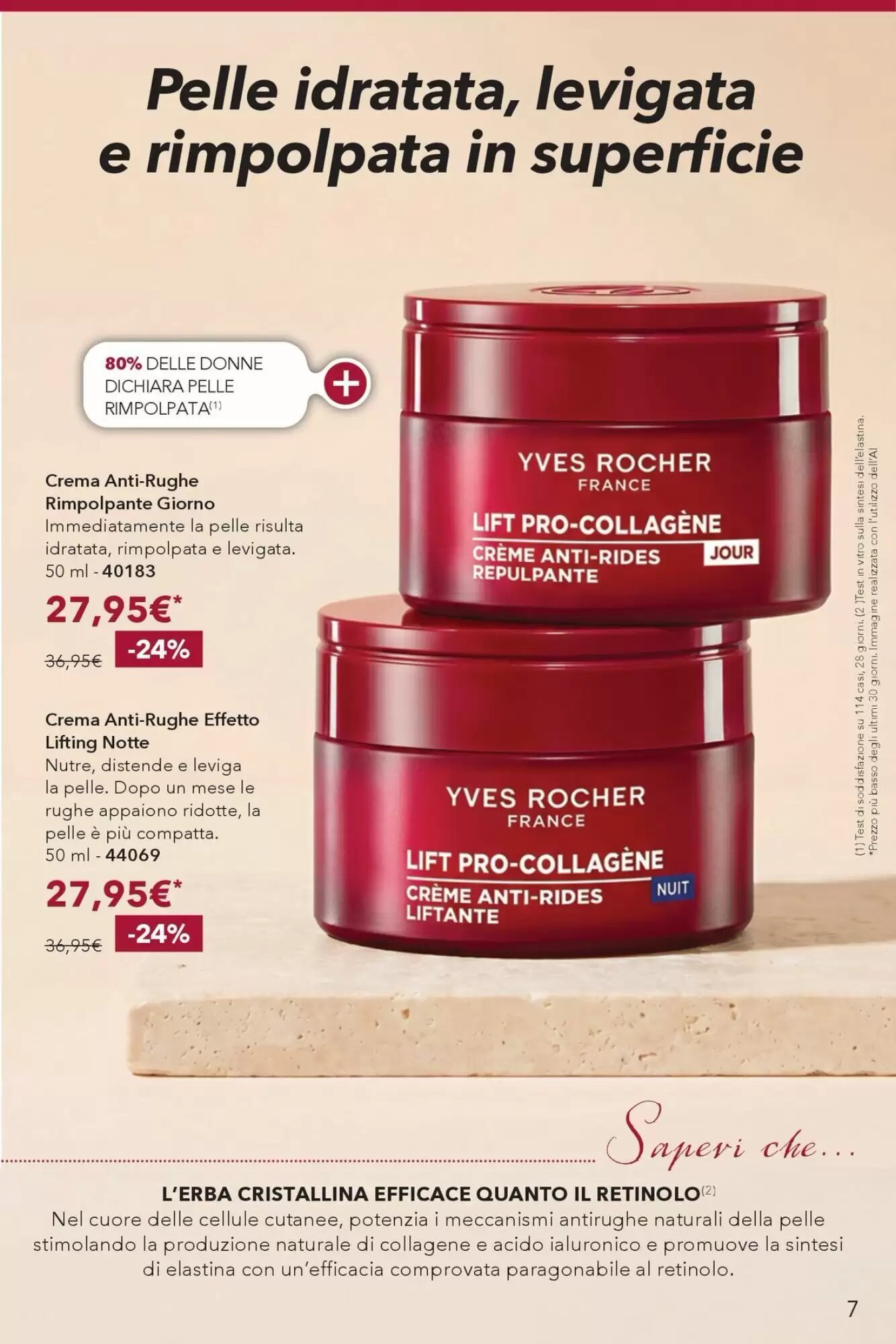 Volantino promozionale Yves Rocher  valide dal 24/09/2026 - Pagina 7.