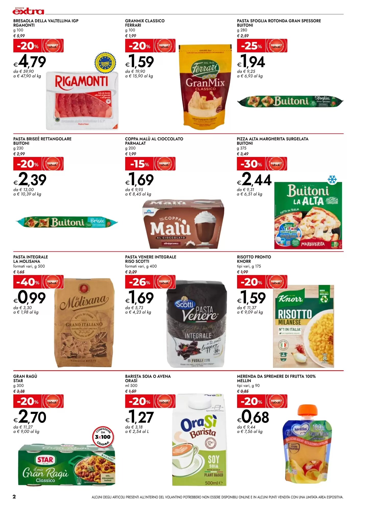Volantino promozionale Bennet  valide dal 24/09/2026 - Pagina 2.