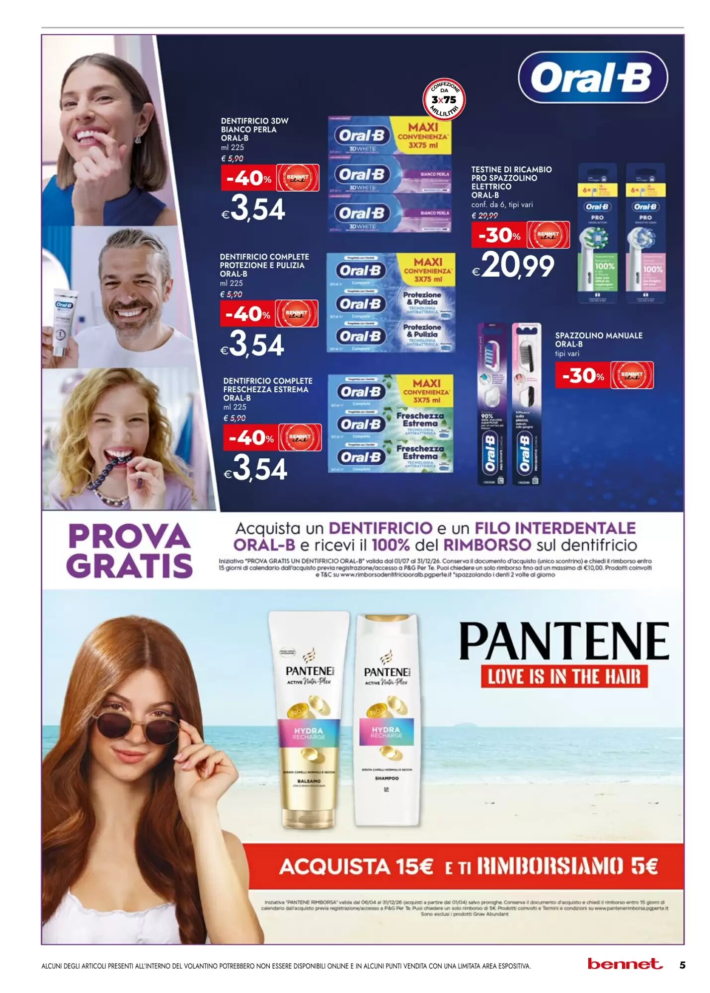 Volantino promozionale Bennet  valide dal 24/09/2026 - Pagina 5.