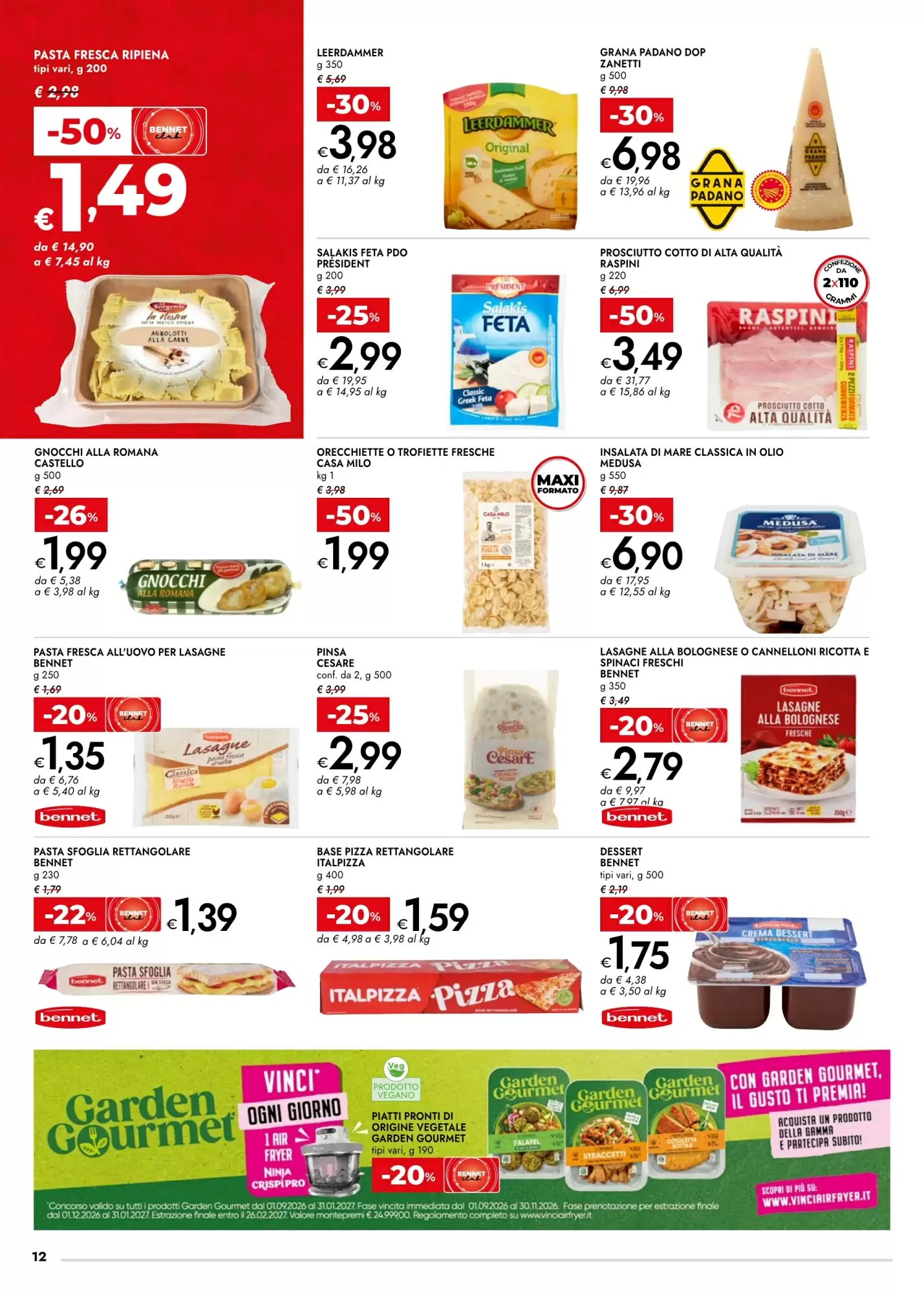 Volantino promozionale Bennet  valide dal 24/09/2026 - Pagina 12.