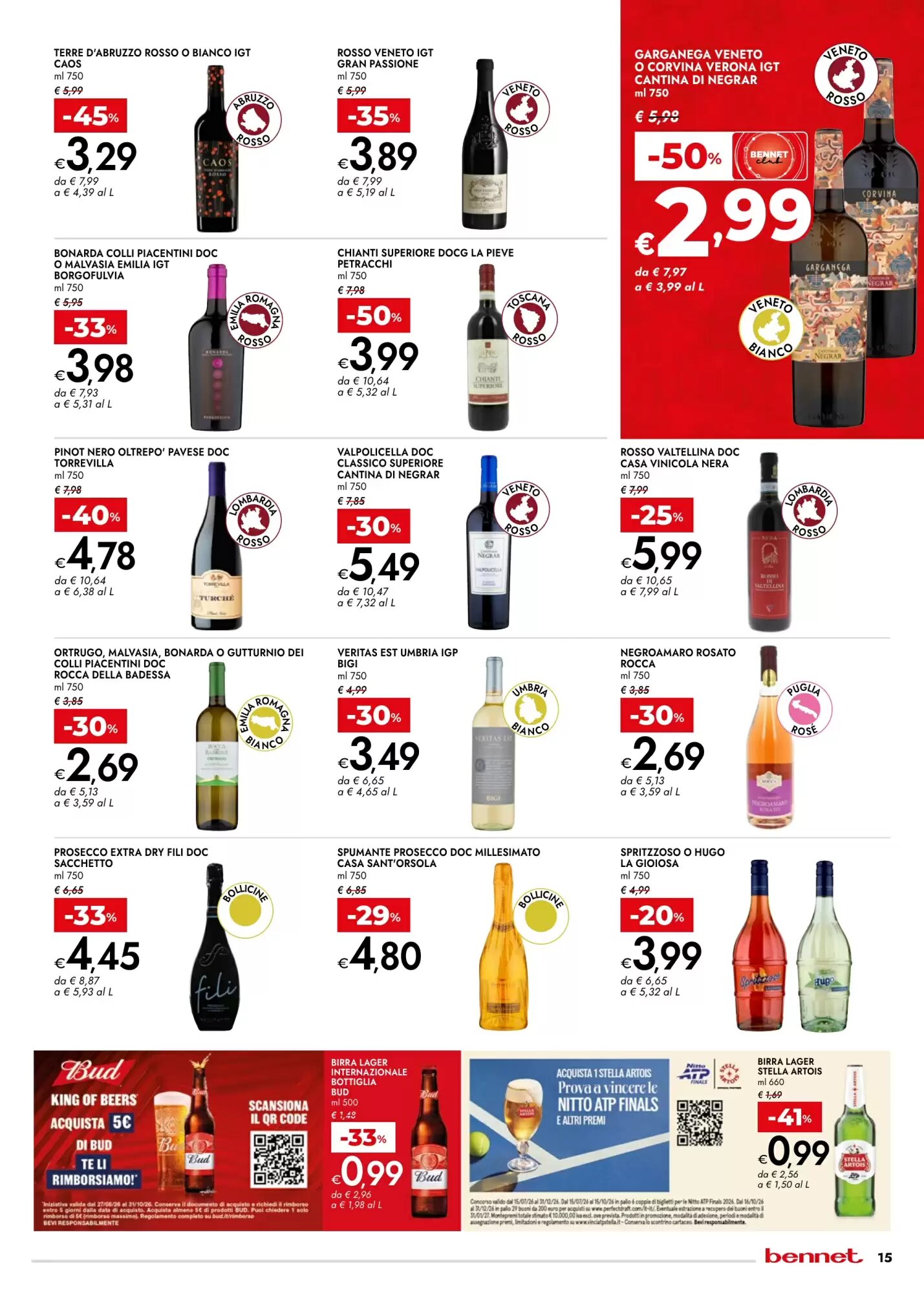 Volantino promozionale Bennet  valide dal 24/09/2026 - Pagina 15.