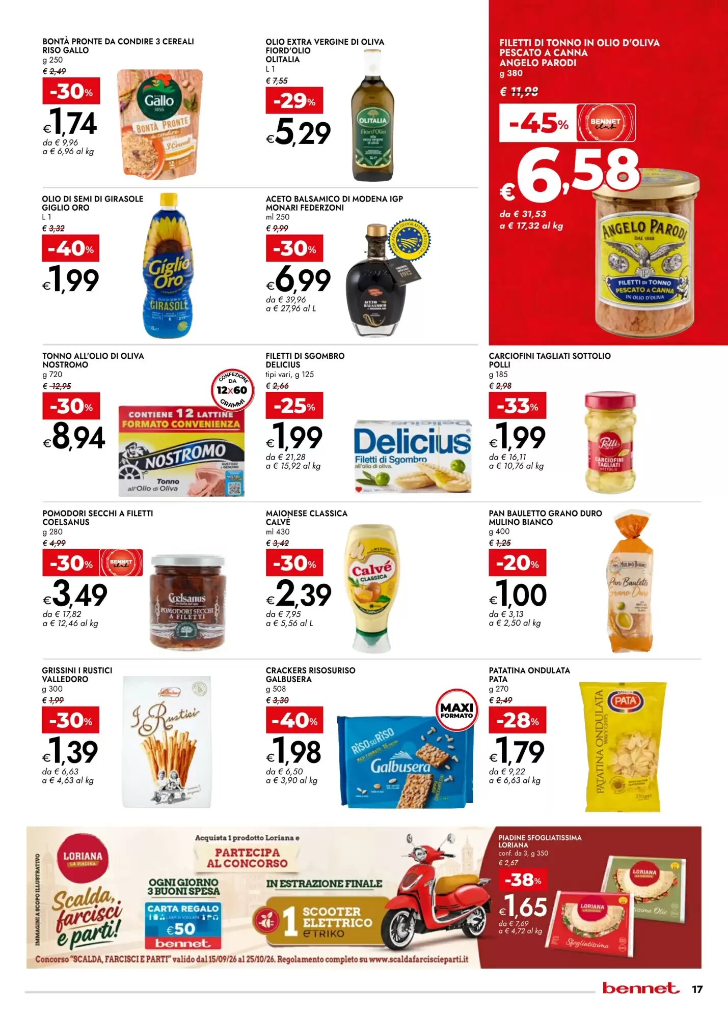 Volantino promozionale Bennet  valide dal 24/09/2026 - Pagina 17.