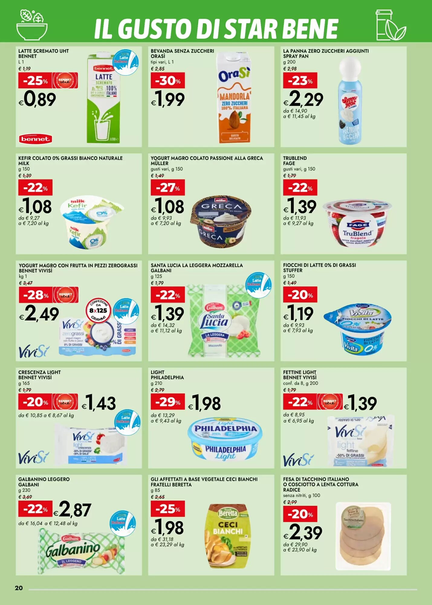 Volantino promozionale Bennet  valide dal 24/09/2026 - Pagina 20.