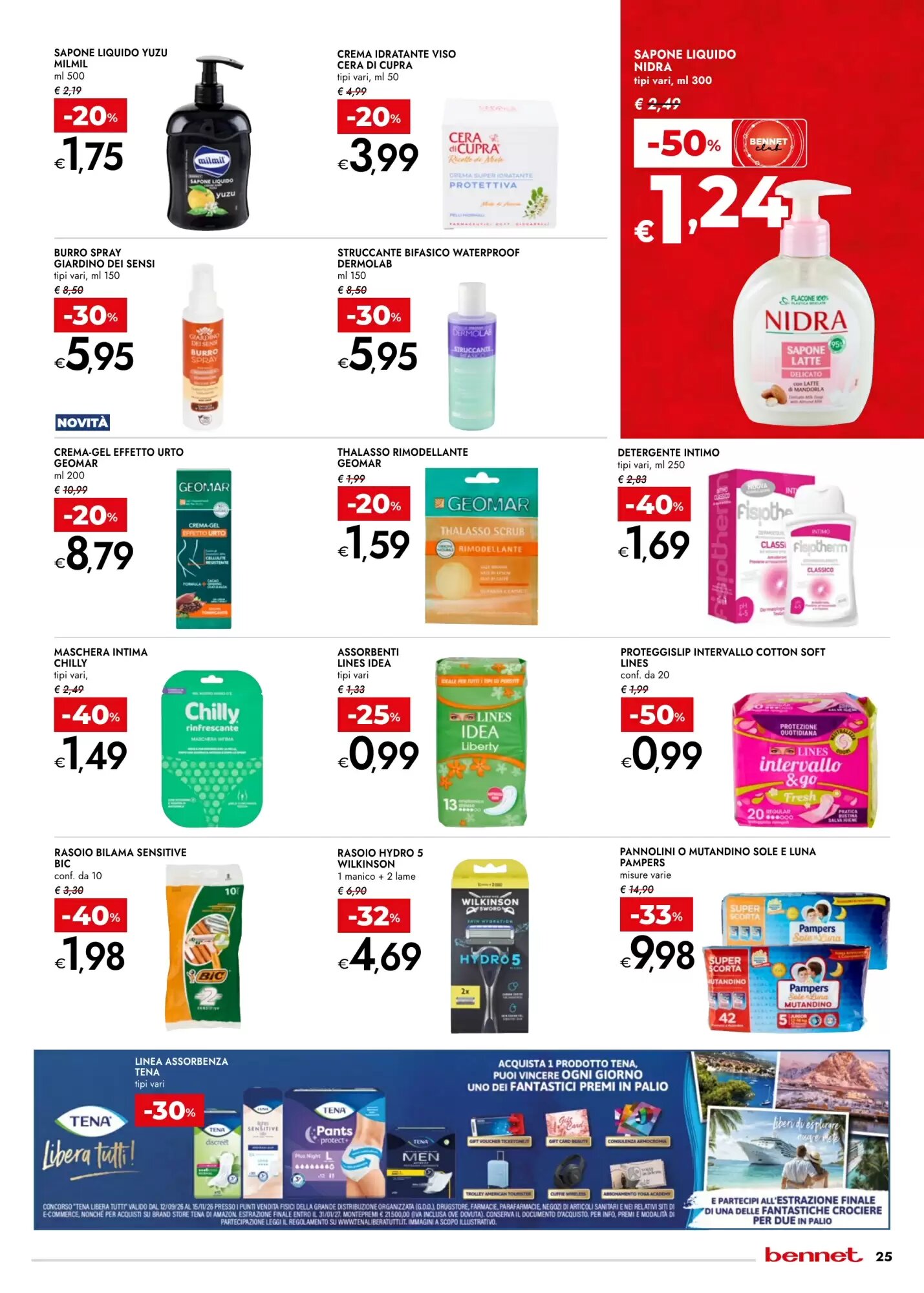 Volantino promozionale Bennet  valide dal 24/09/2026 - Pagina 25.