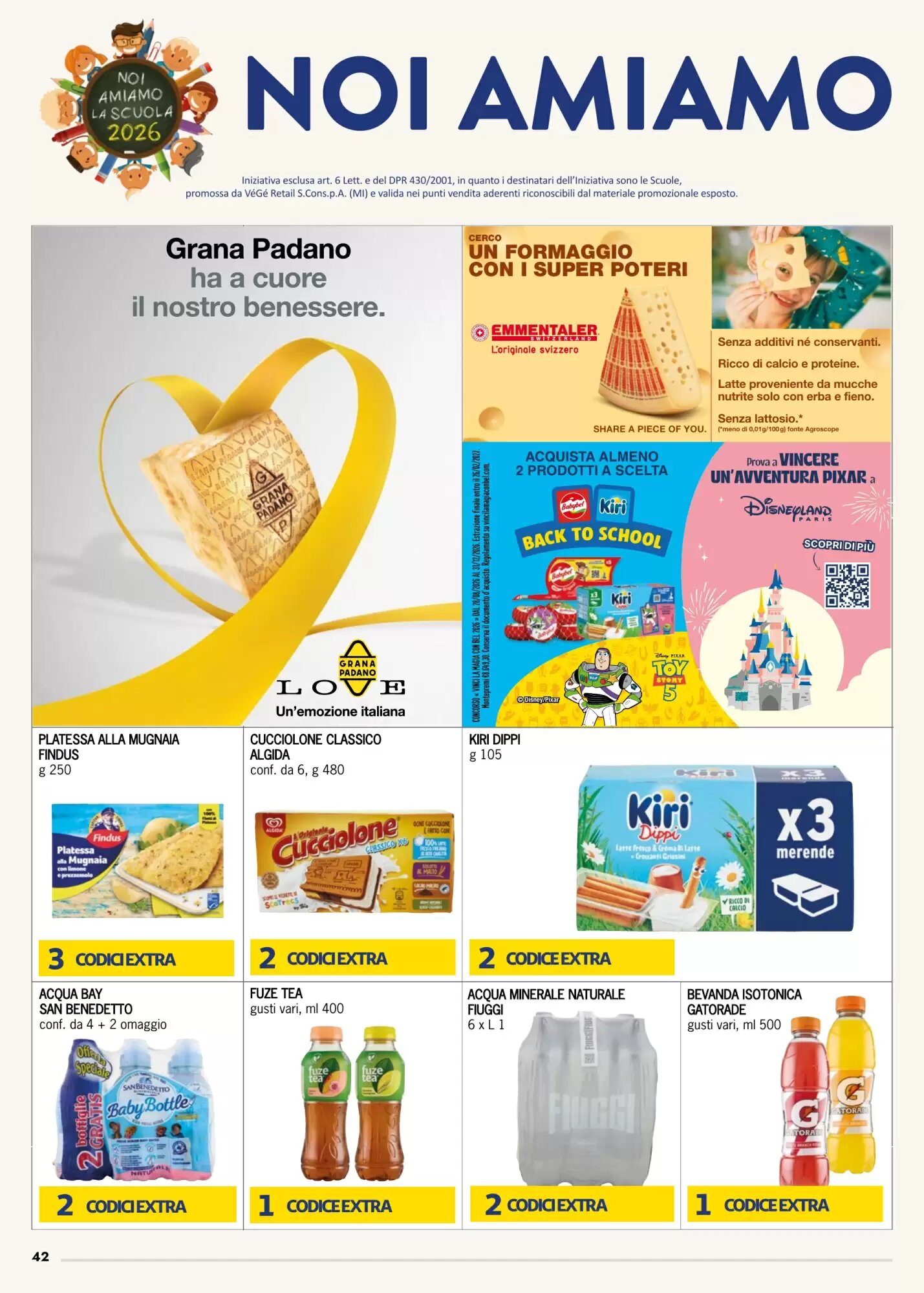 Volantino promozionale Bennet  valide dal 24/09/2026 - Pagina 42.